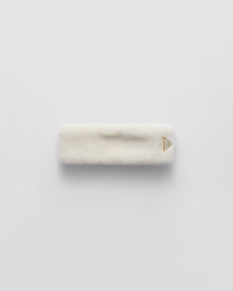Shearling headband 1