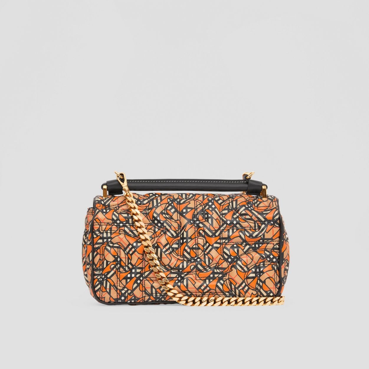 Small Monogram Print Quilted Lambskin Lola Bag - 9