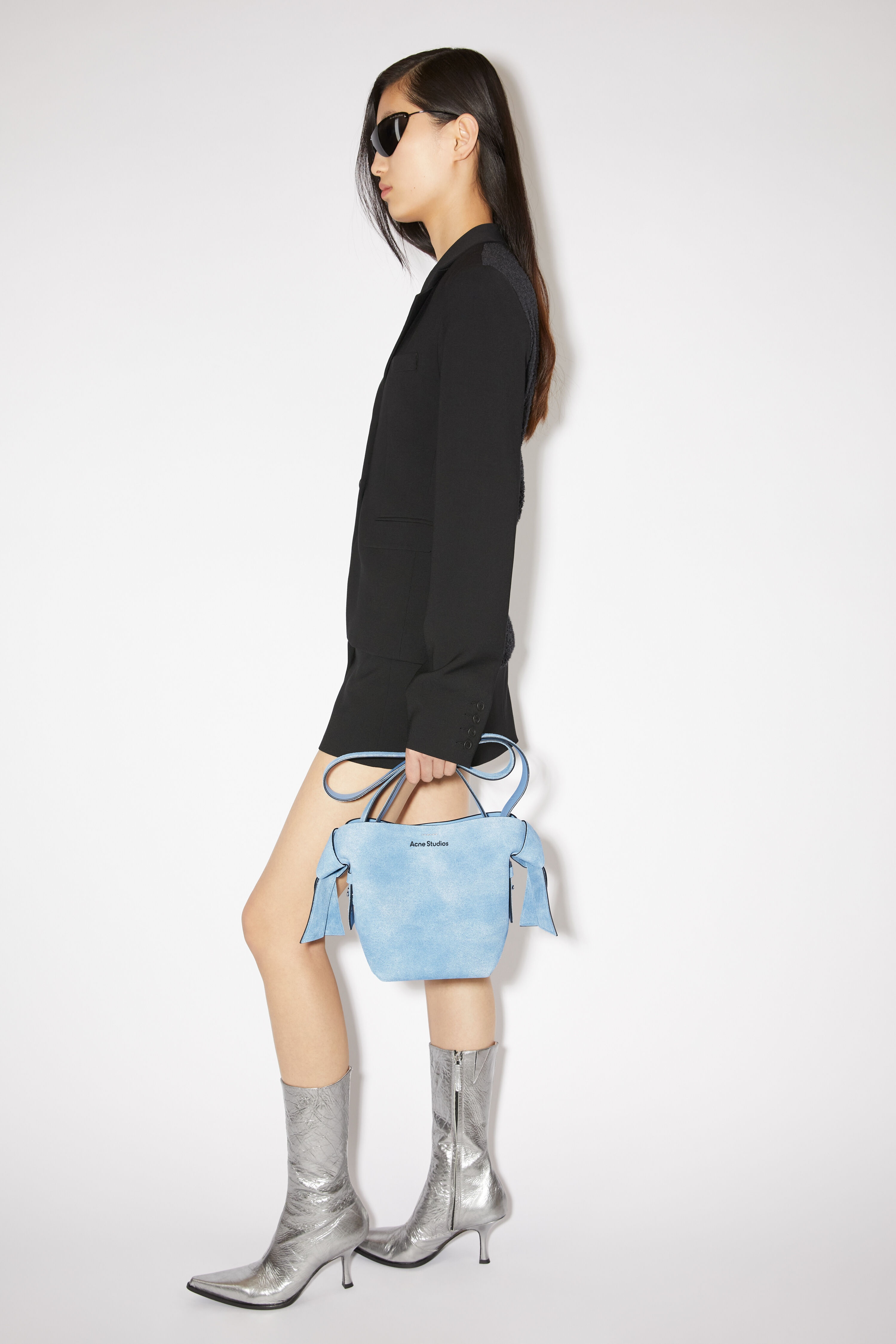 Musubi mini shoulder bag - Light blue - 4