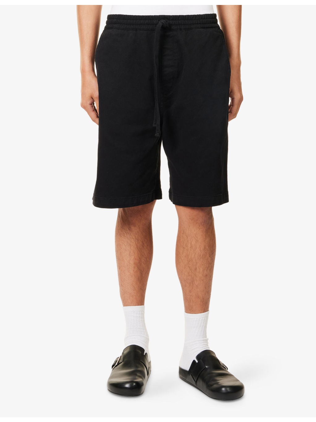 Floyd Brand-Patch Cotton Shorts - 3