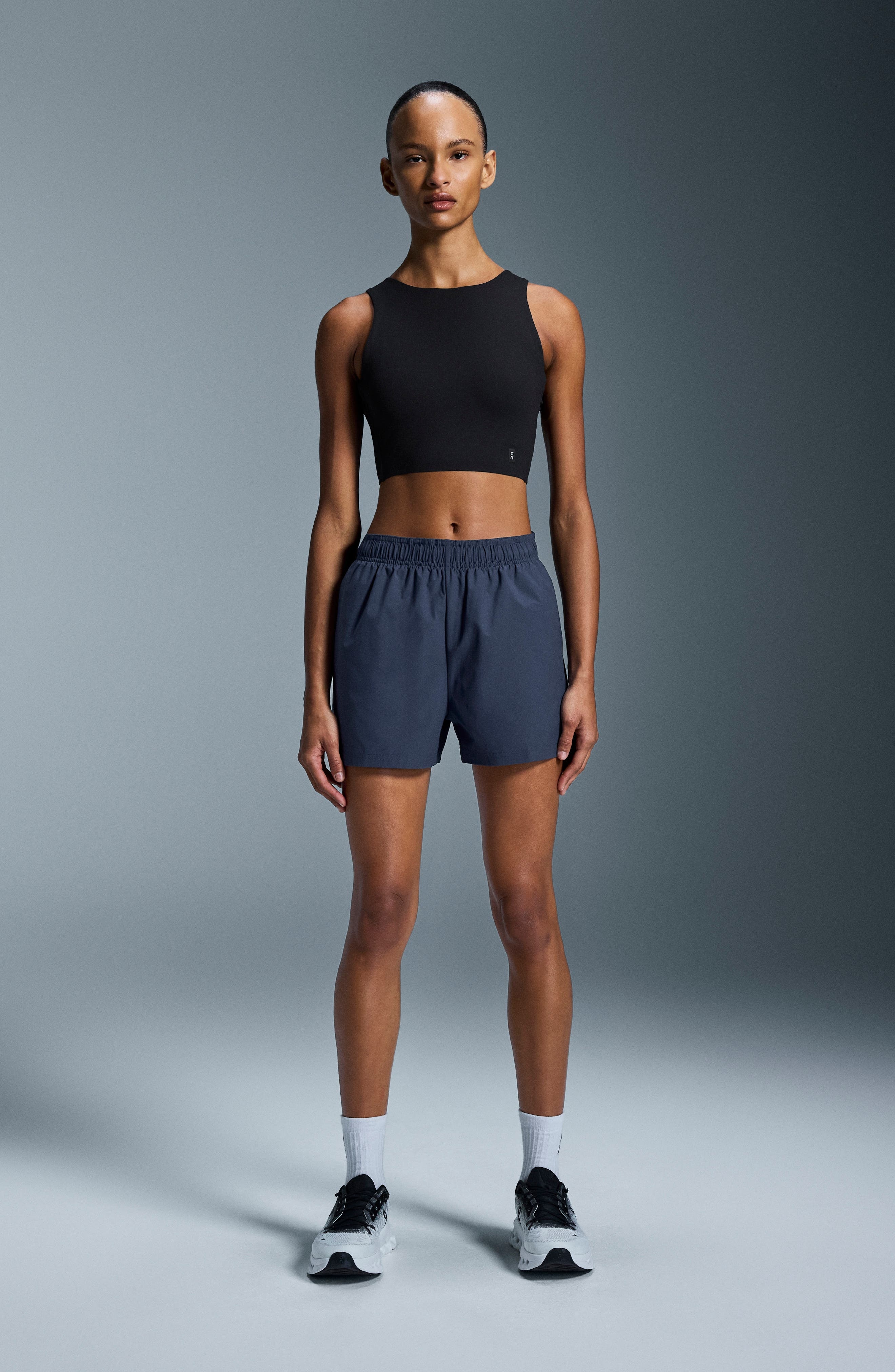 On Core 2-in-1 Crop Top in Black at Nordstrom - 6