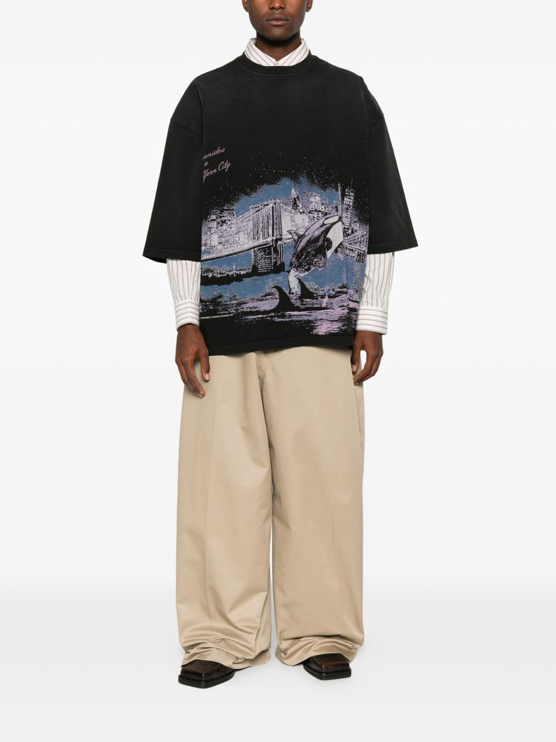 WILLY CHAVARRIA Free Willy T-shirt outlook