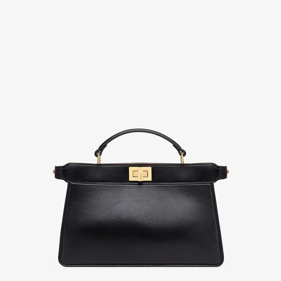 Black leather bag - 1