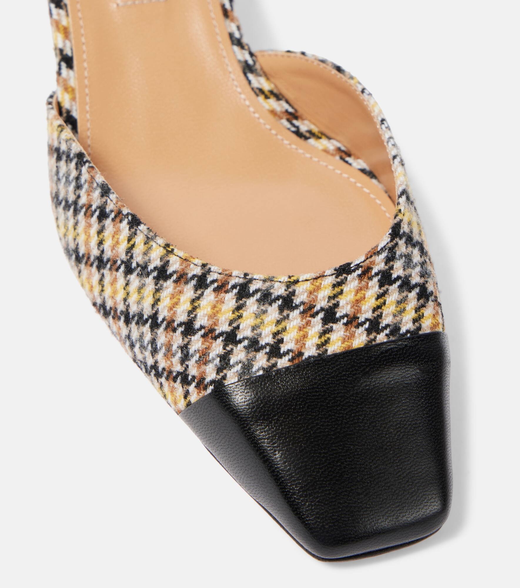 French Flirt 35 tartan pumps - 6