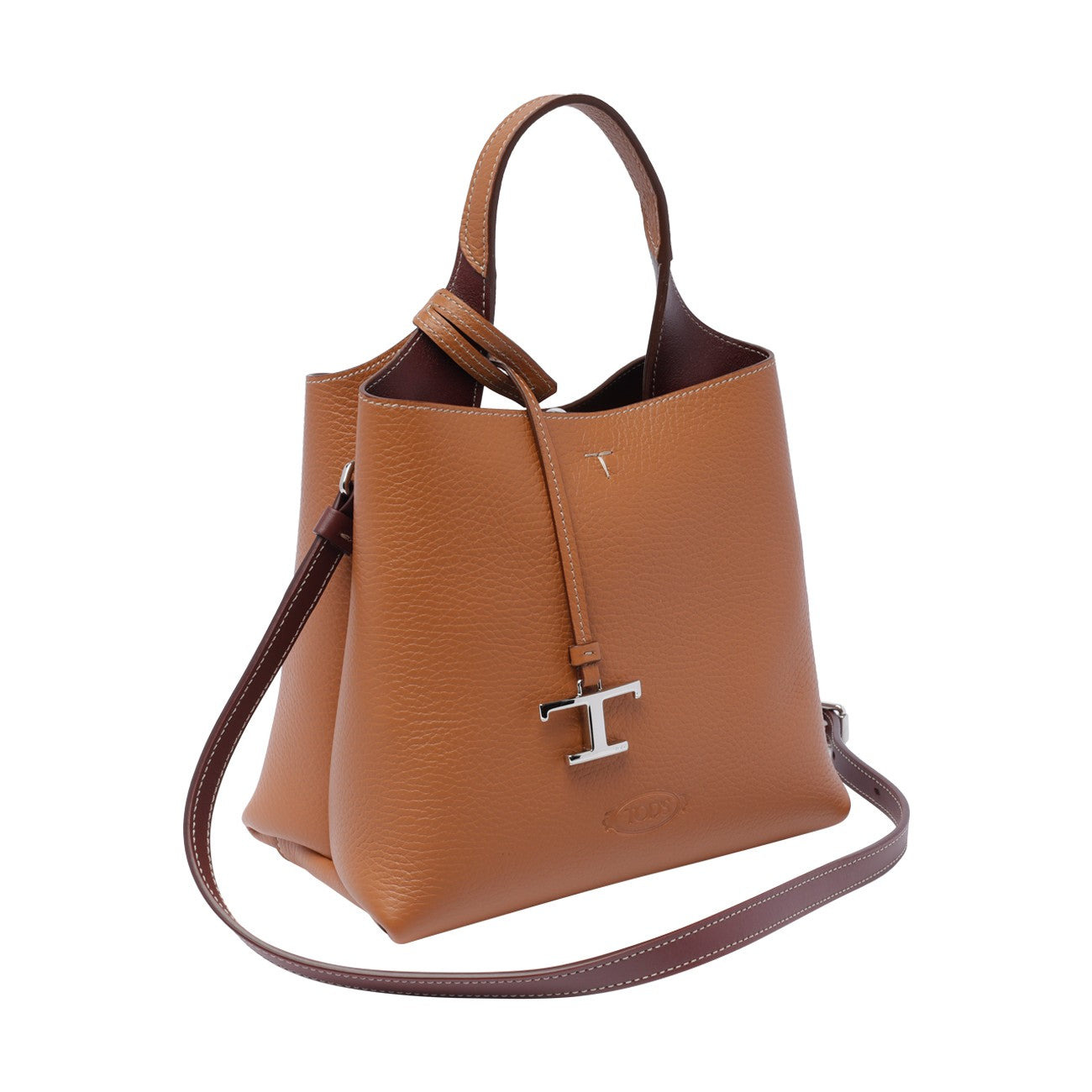 Tod's Women Mini Leather T Timeless Handbag - 2