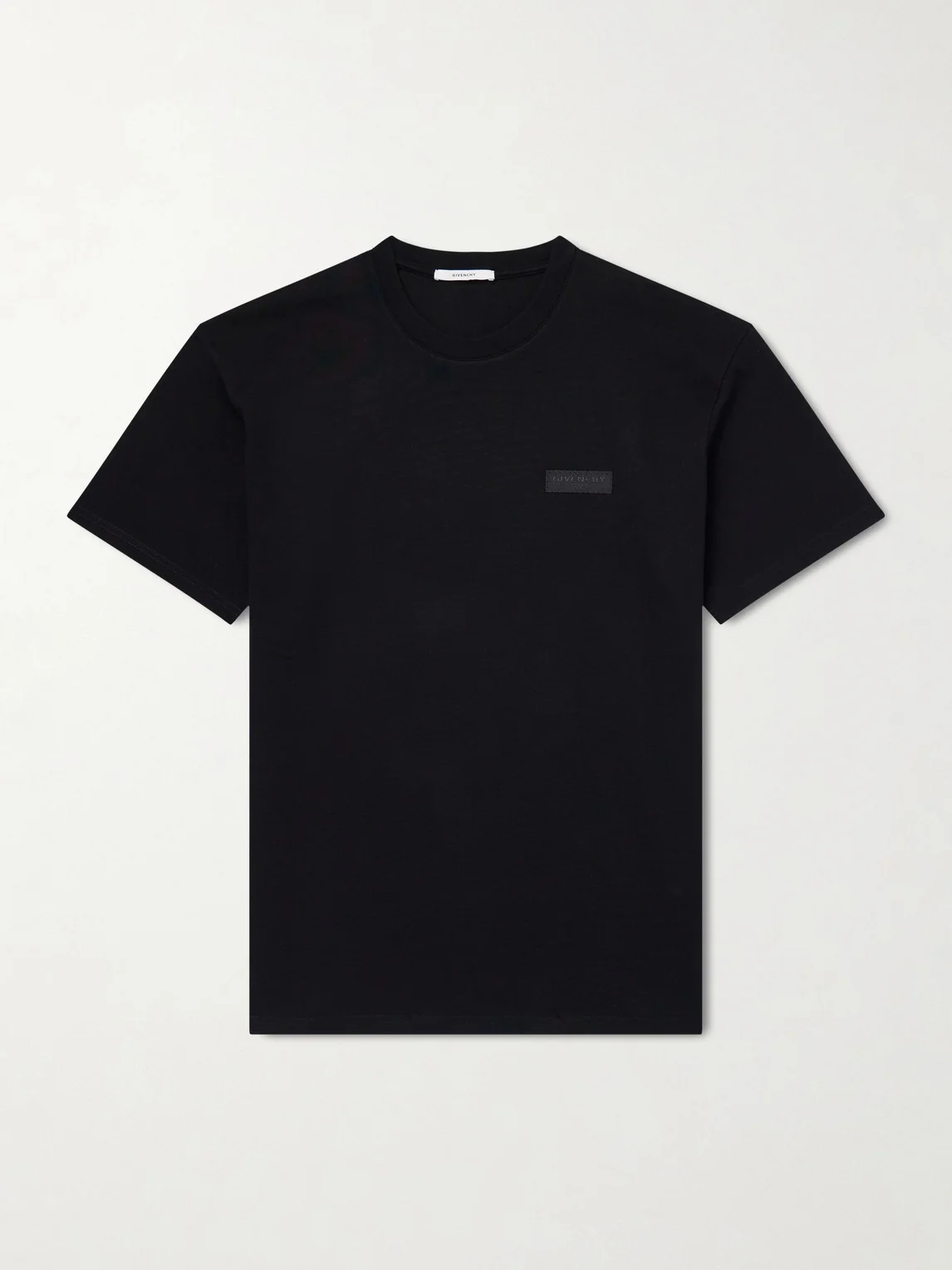 Logo-Appliquéd Cotton-Jersey T-Shirt - 1