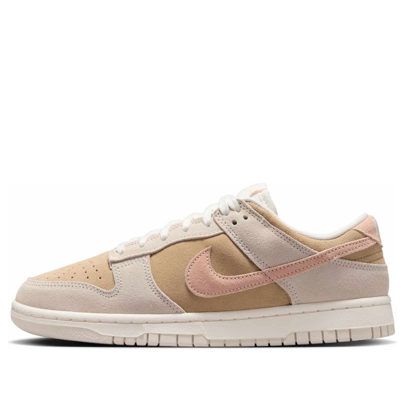 (WMNS) Nike Dunk Low Suede 'Phantom Washed Coral' IB4367-030 - 1