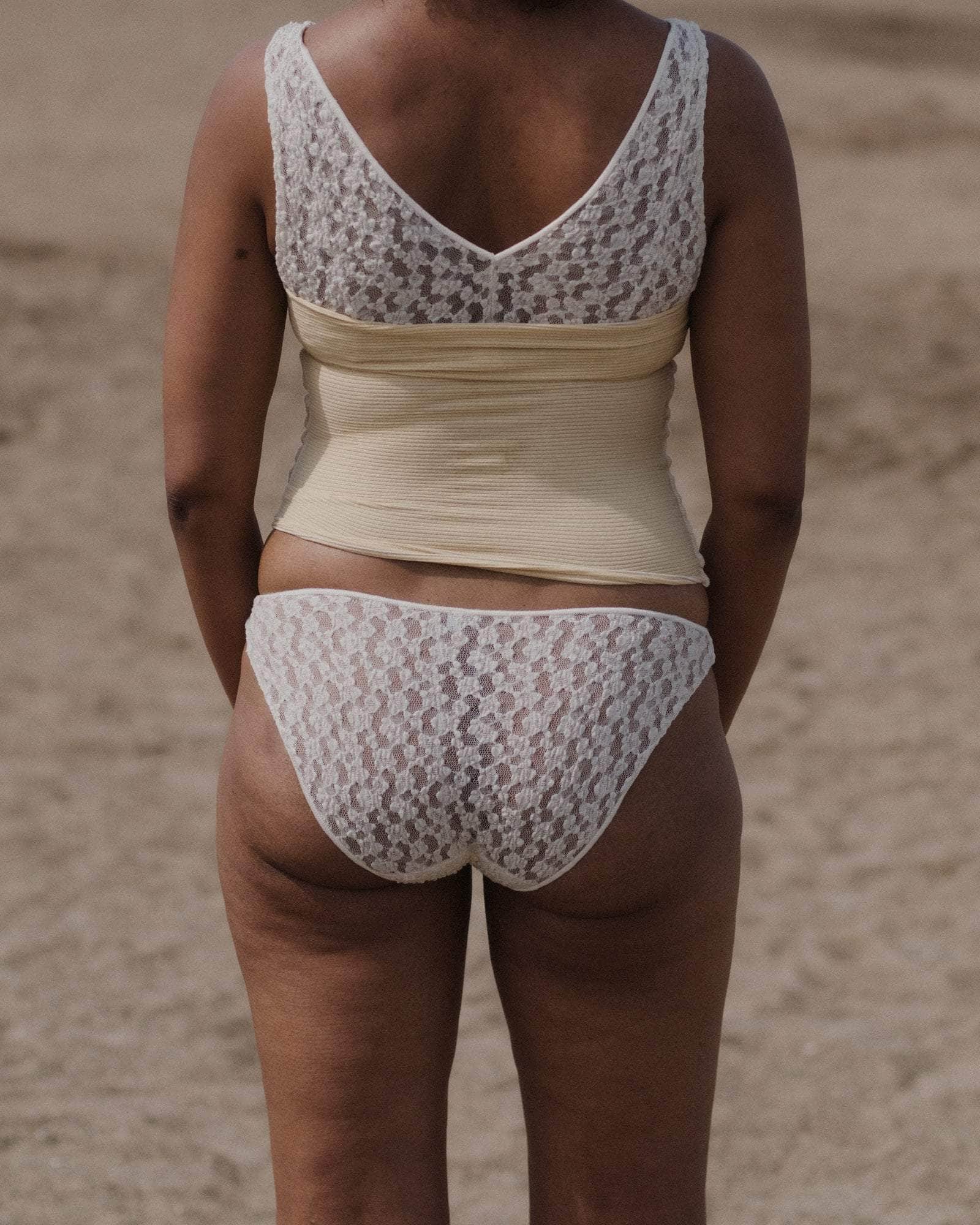 Crescent Pants - Organic Cotton Lace - 2