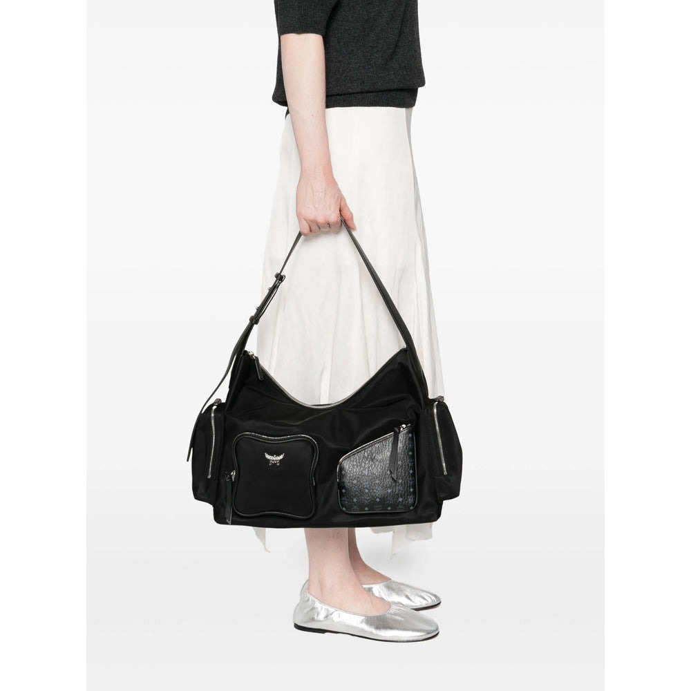 Mcm Black Shoulder Bags Women - 5