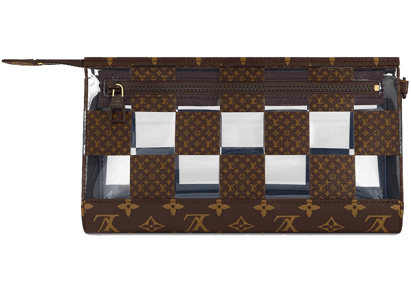 Louis Vuitton Standing Pouch Brown/Clear - 2