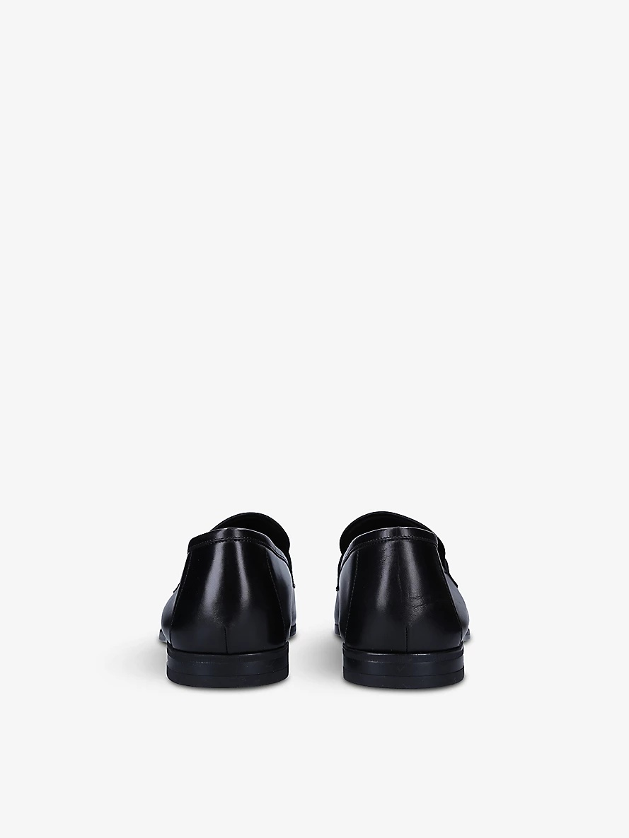 Smooth leather penny loafer - 4
