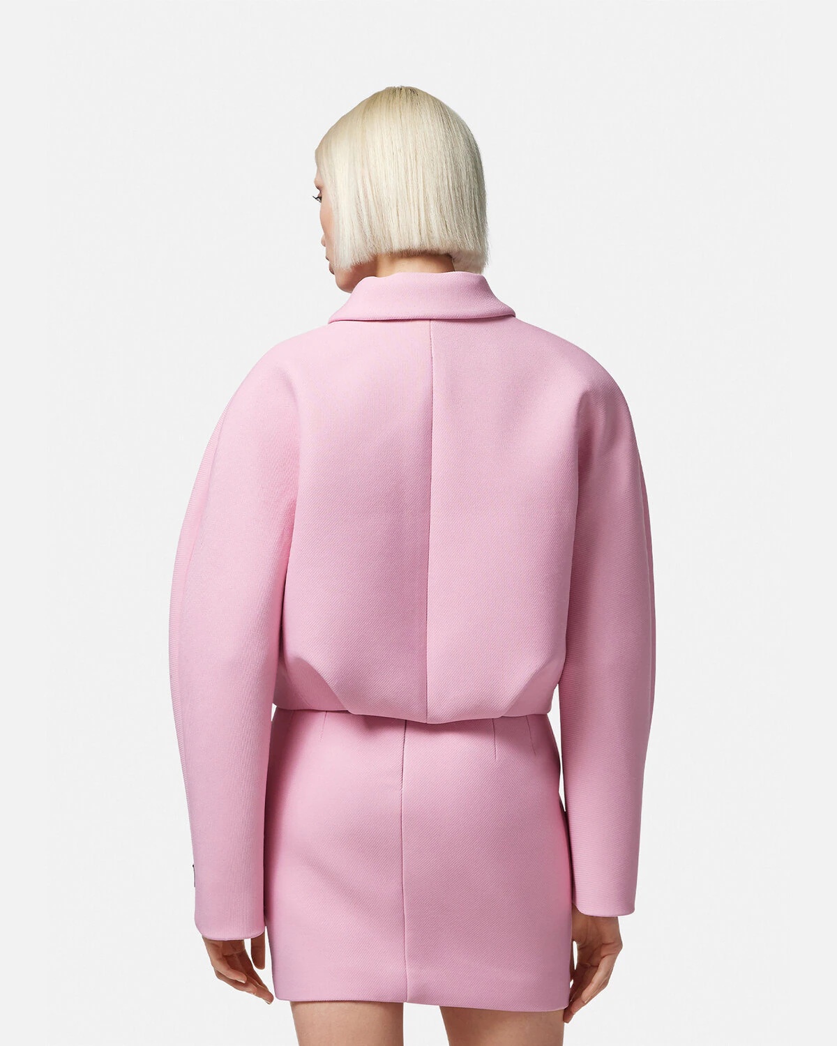 Rounded Crop Blouson Jacket - 4