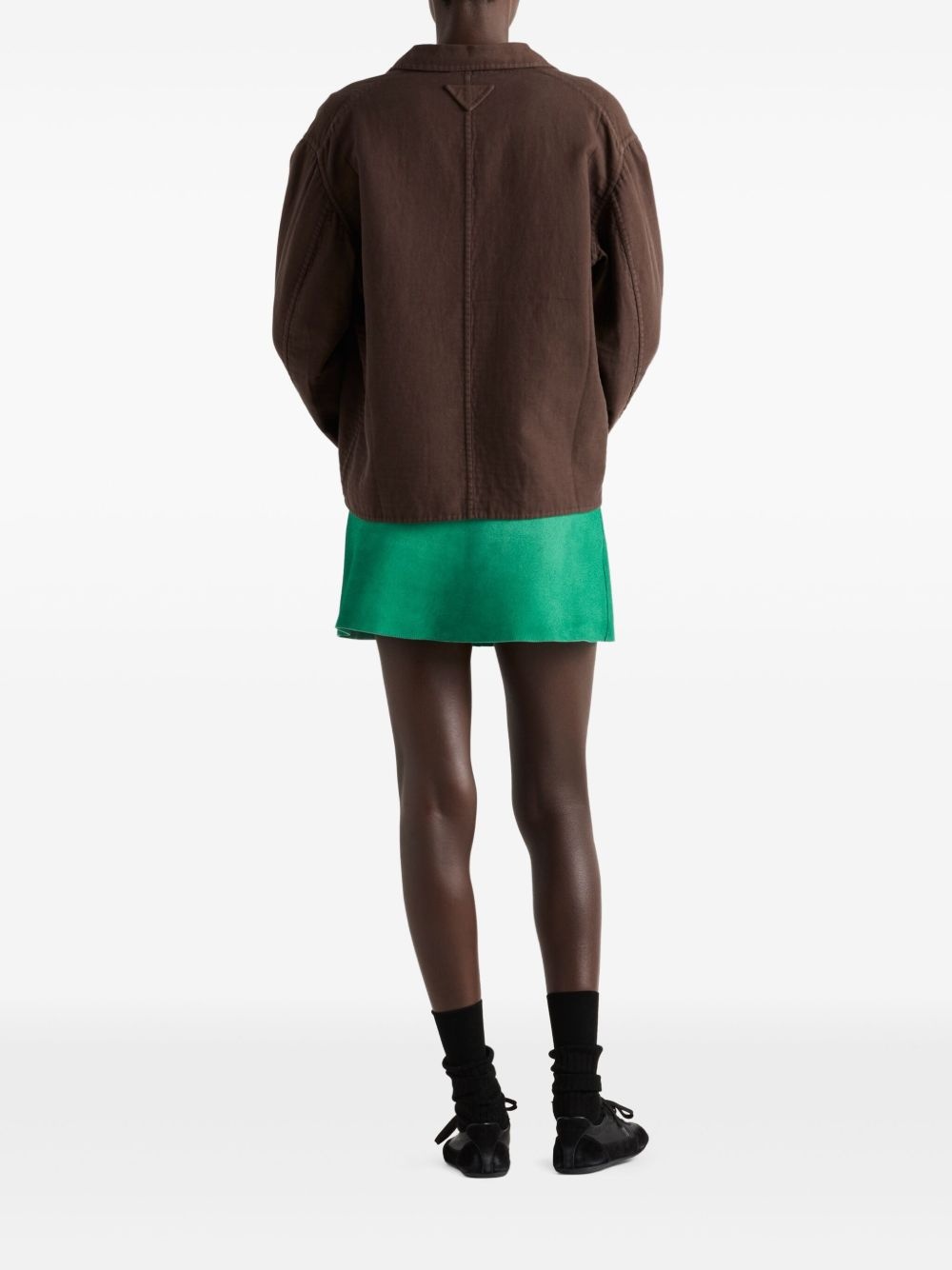 suede miniskirt - 3