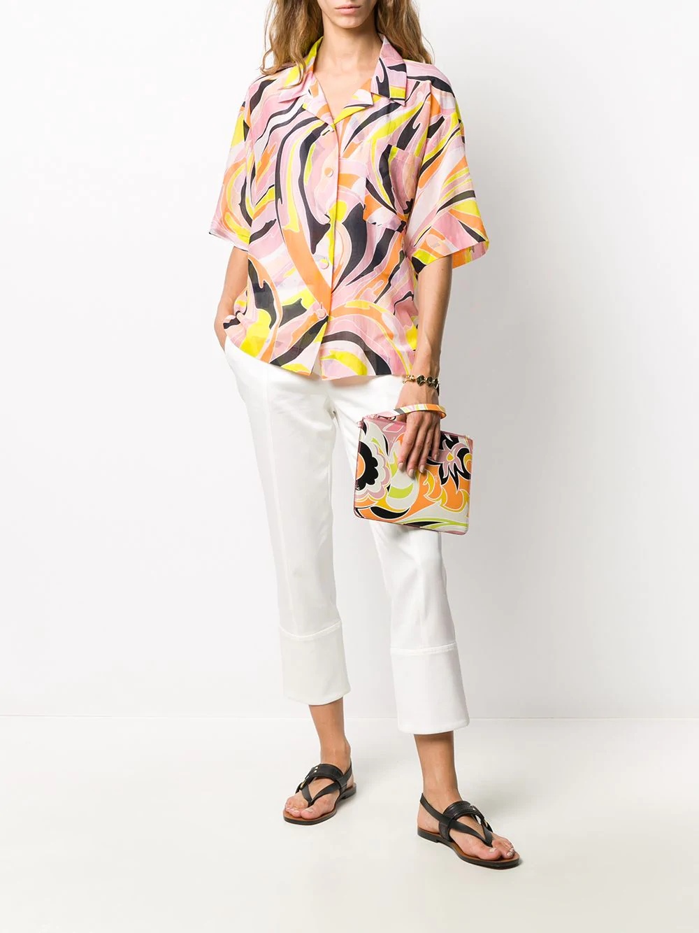 Vetrate print shirt - 2