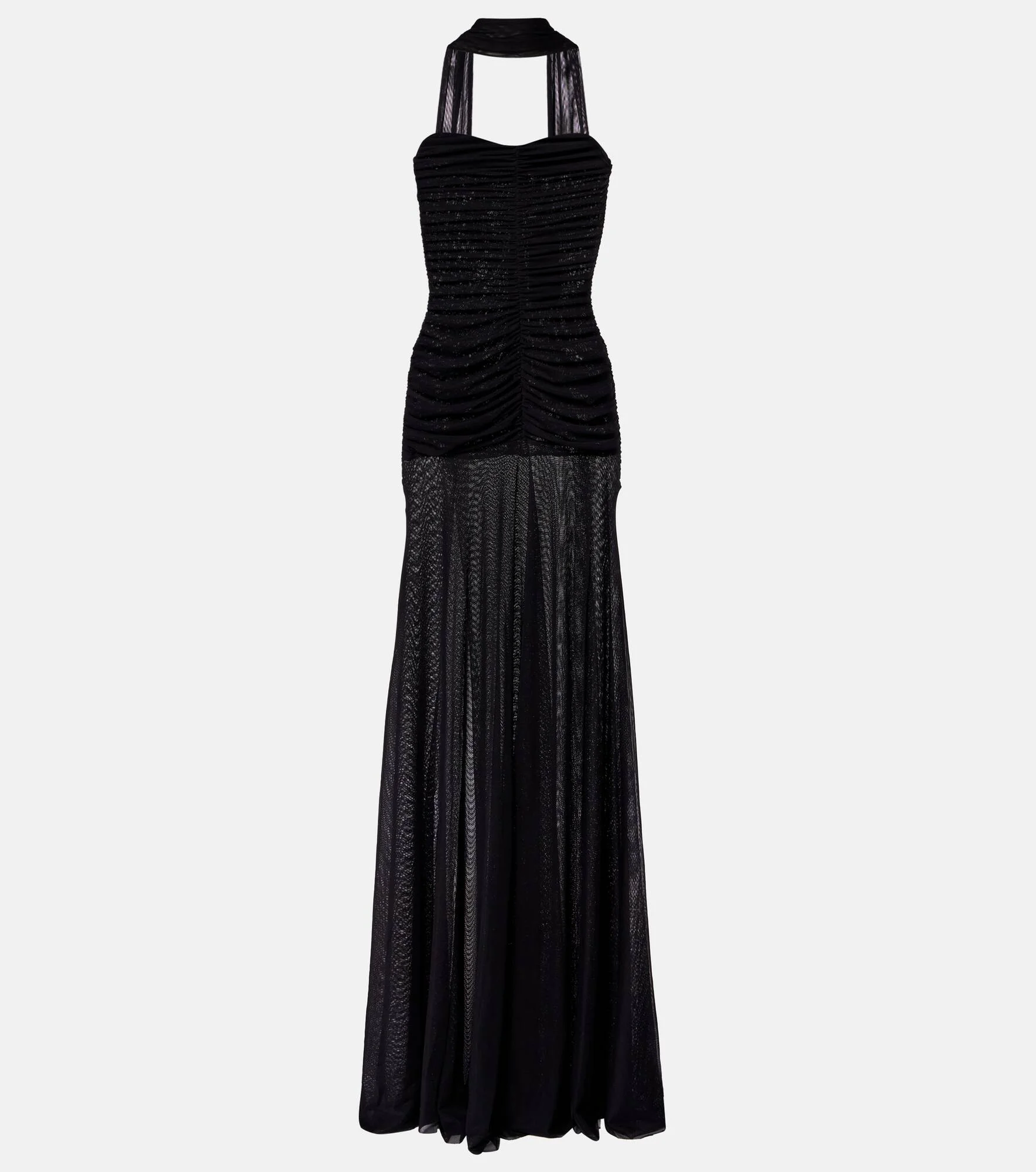 Ross ruched jersey maxi dress - 1