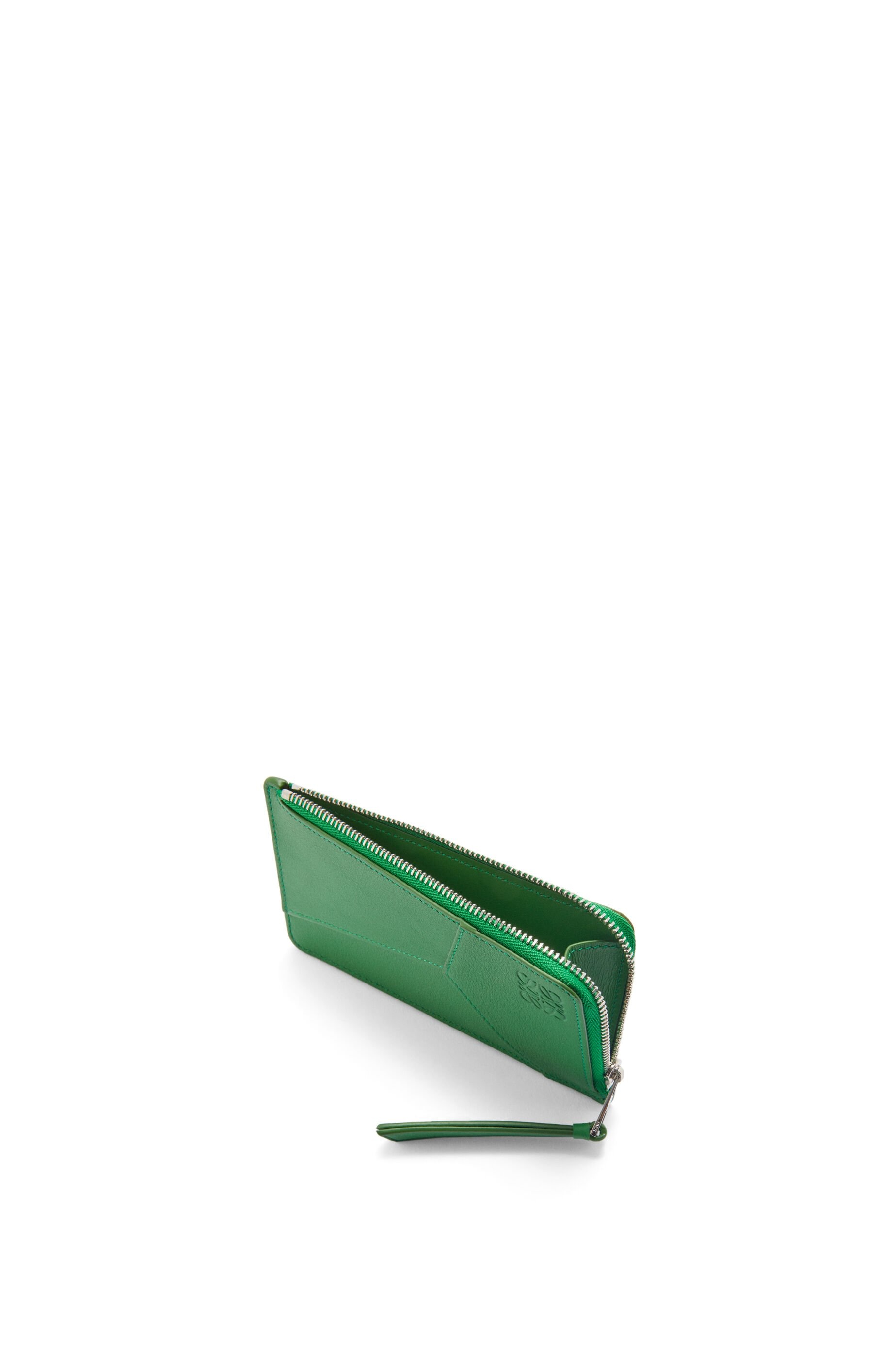 Puzzle long coin cardholder in classic calfskin - 3