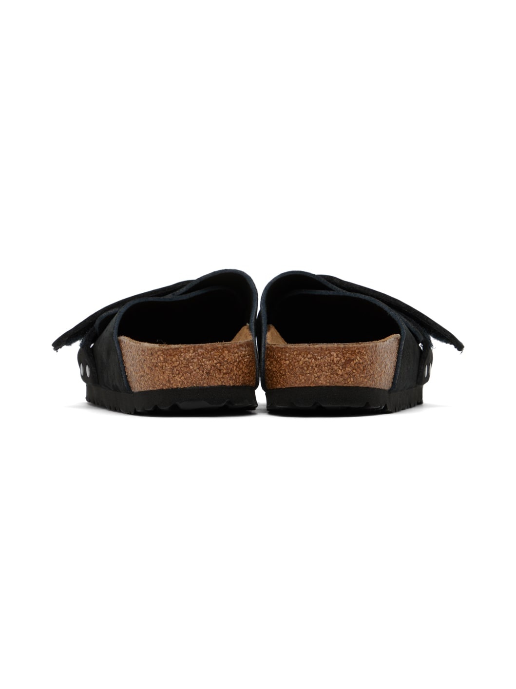 Black Narrow Kyoto Sandals - 2