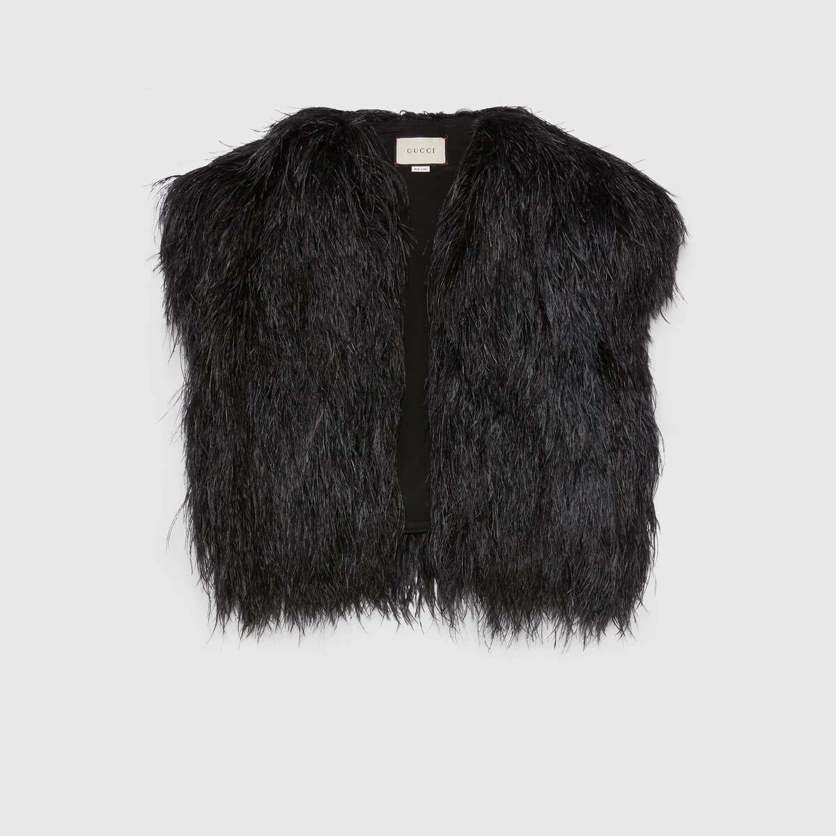 Vest with feathers - 1