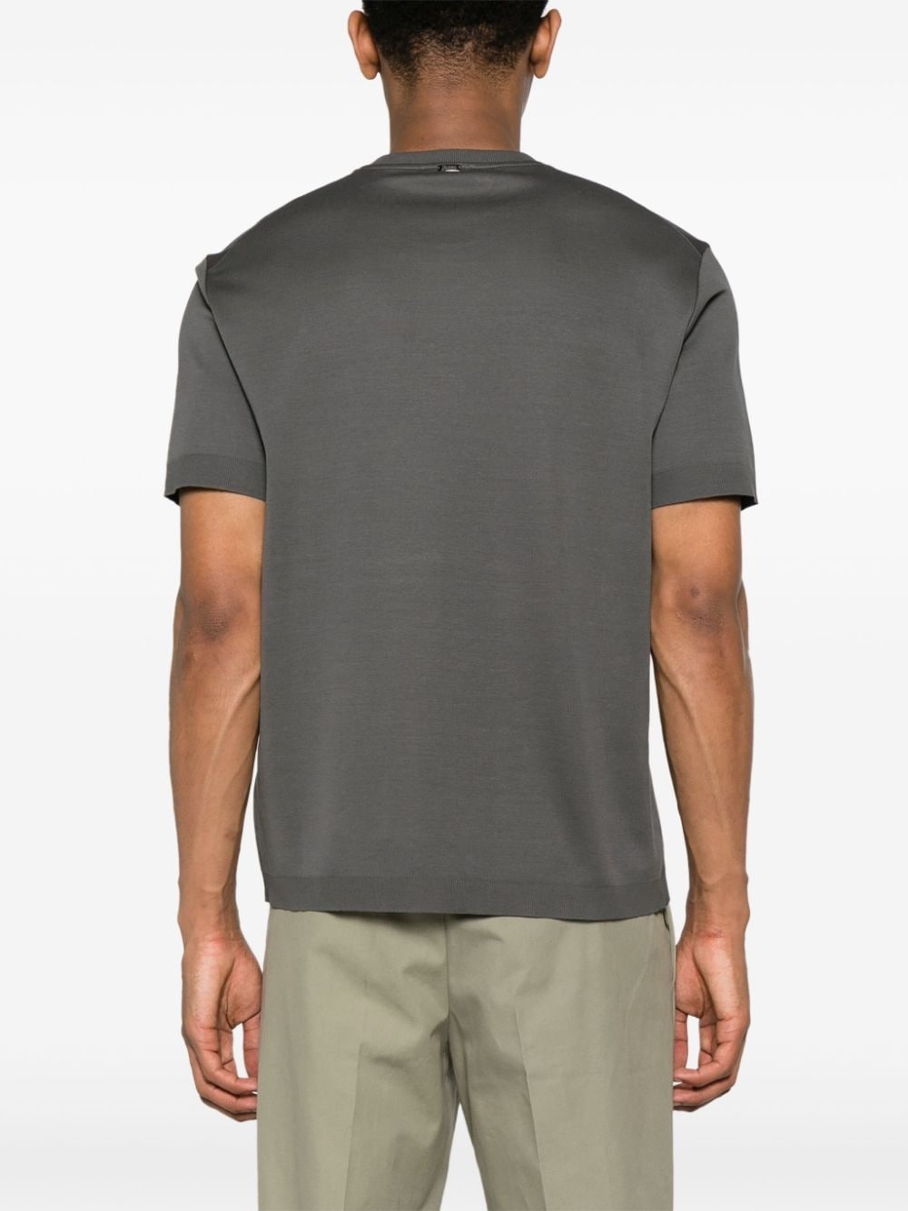 crew-neck cotton T-shirt - 4