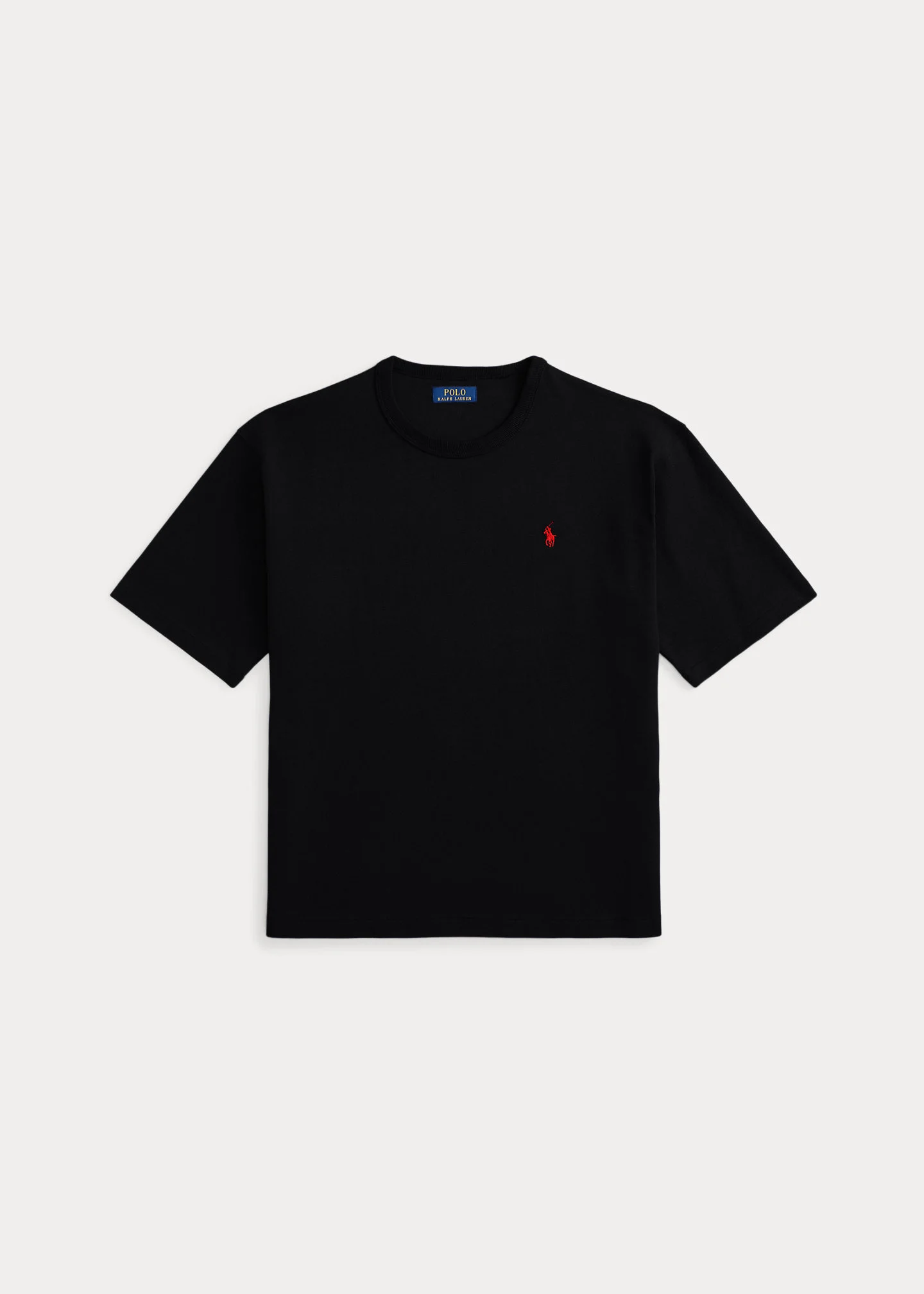Relaxed Fit Jersey Crewneck T-Shirt - 1