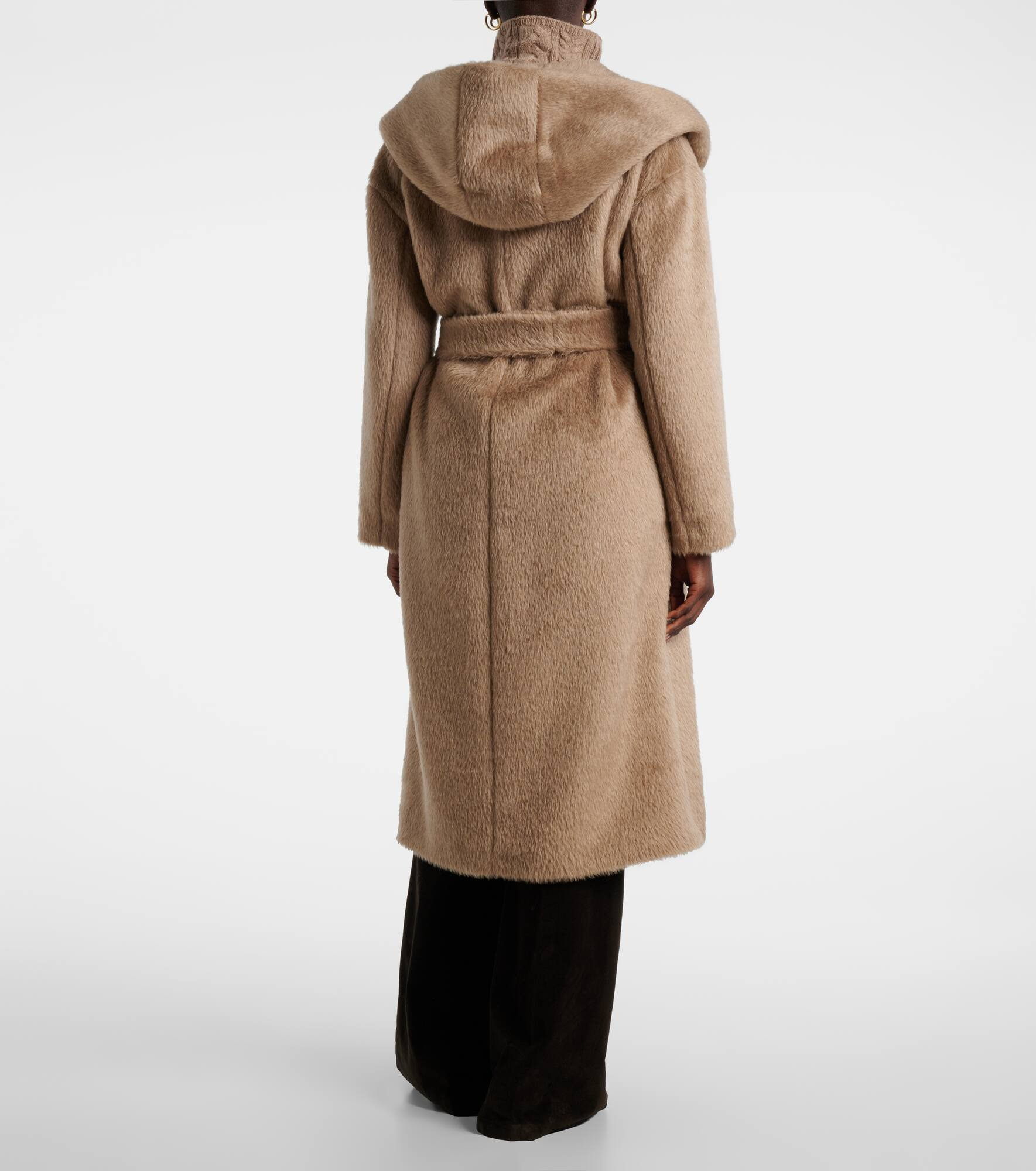 Eliana alpaca, wool, and cashmere blend coat - 3