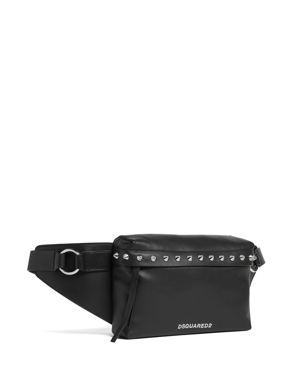 spike-studded belt bag - 3