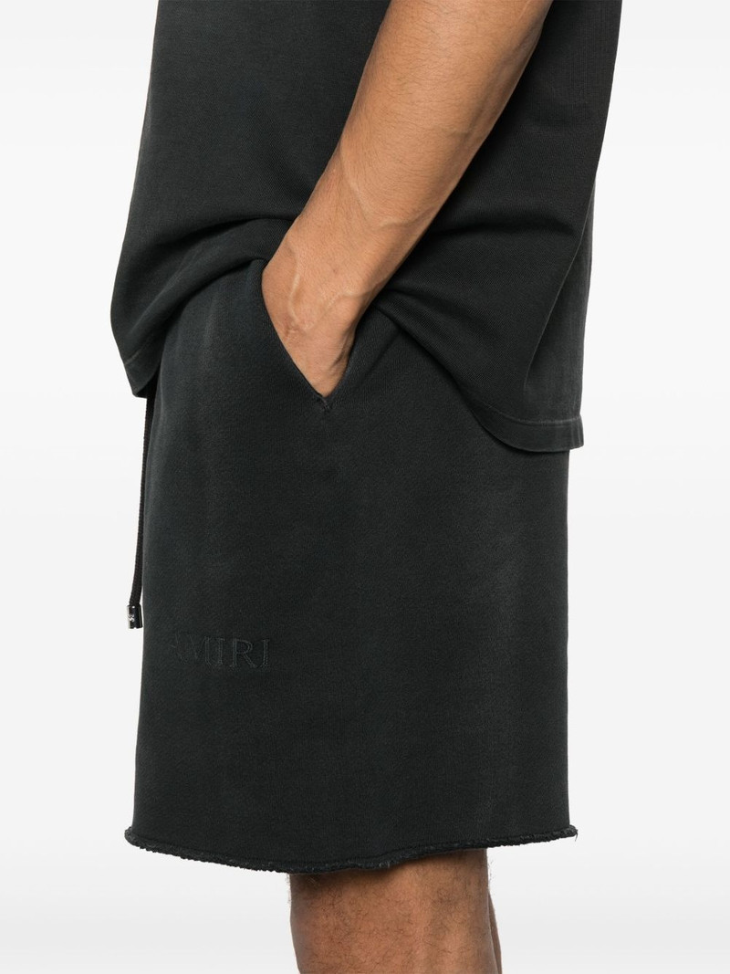 logo-embroidered track shorts 5