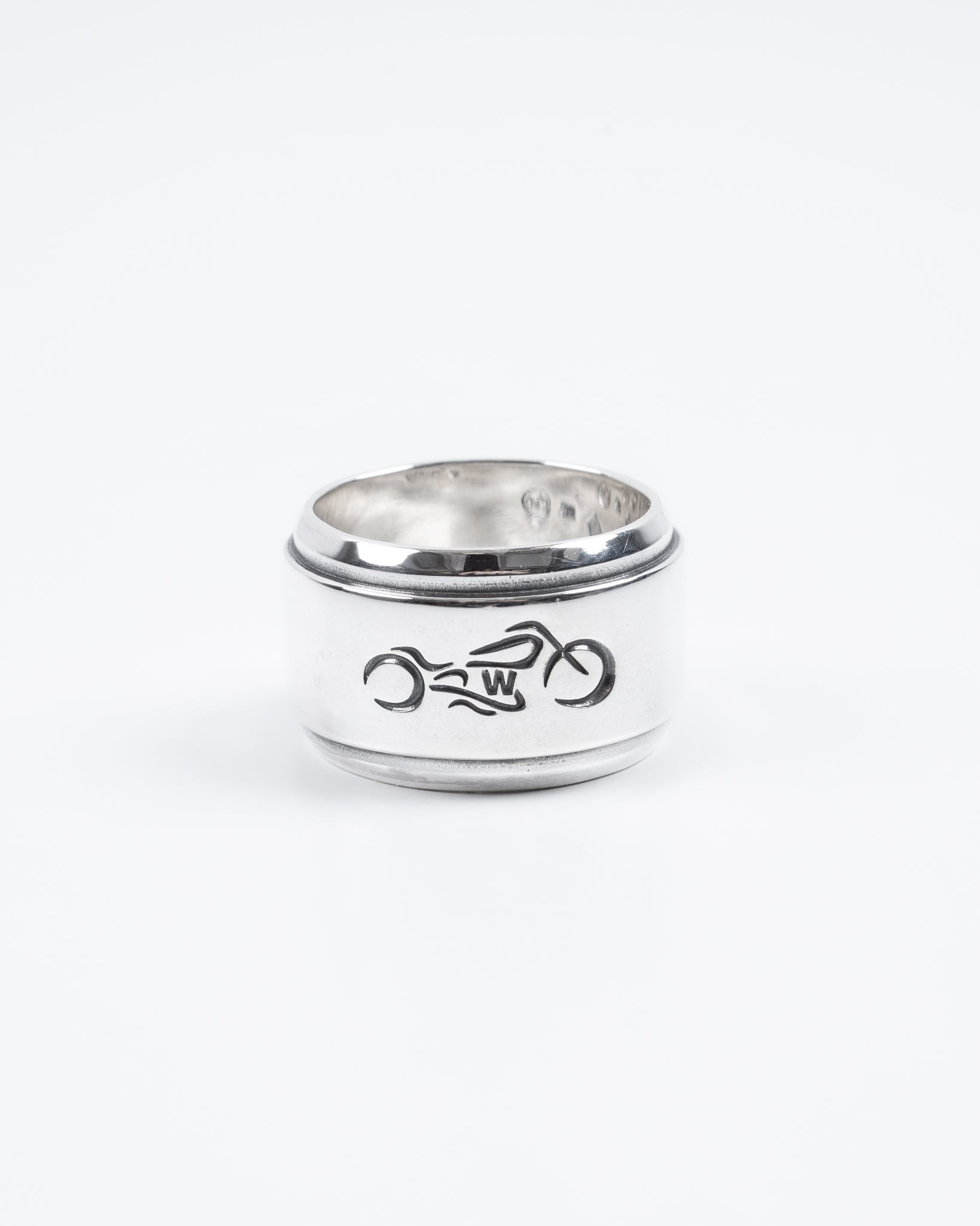Iron Heart Ring - Sterling Silver - 3