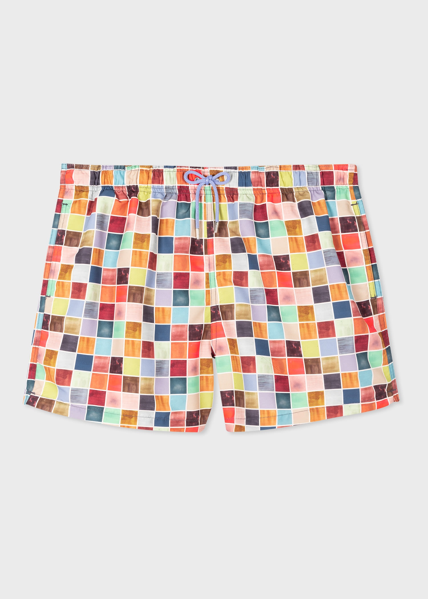 'Ink Square' Swim Shorts - 1