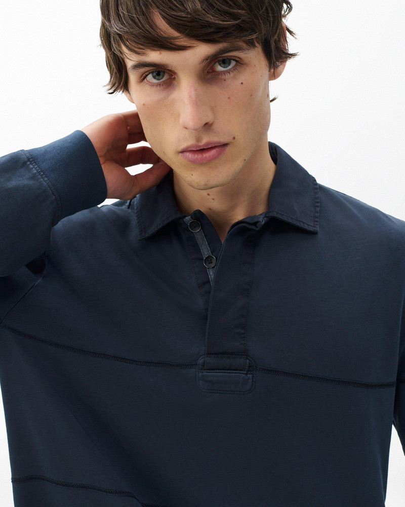 Washed Cotton Rugby Shirt 4