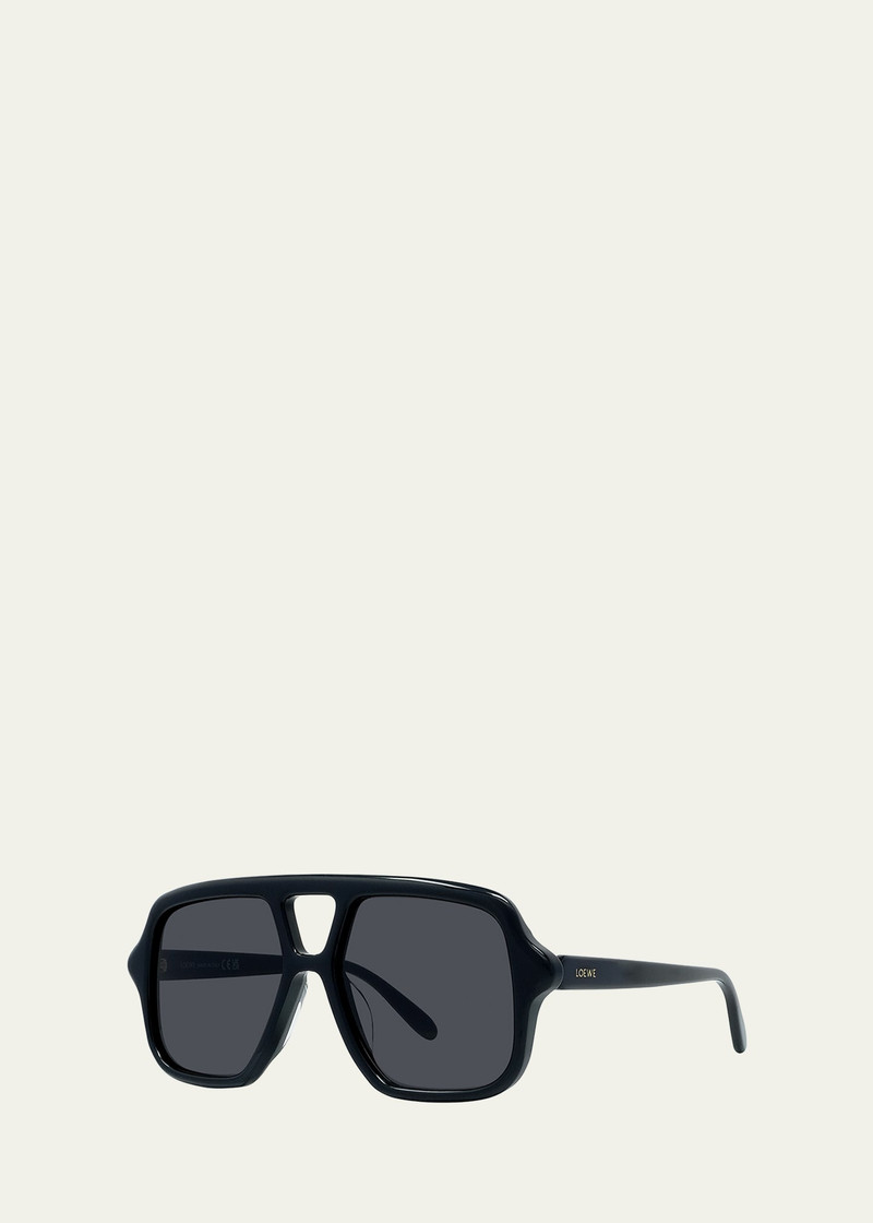Loewe Slim Aviator Logo Sunglasses outlook