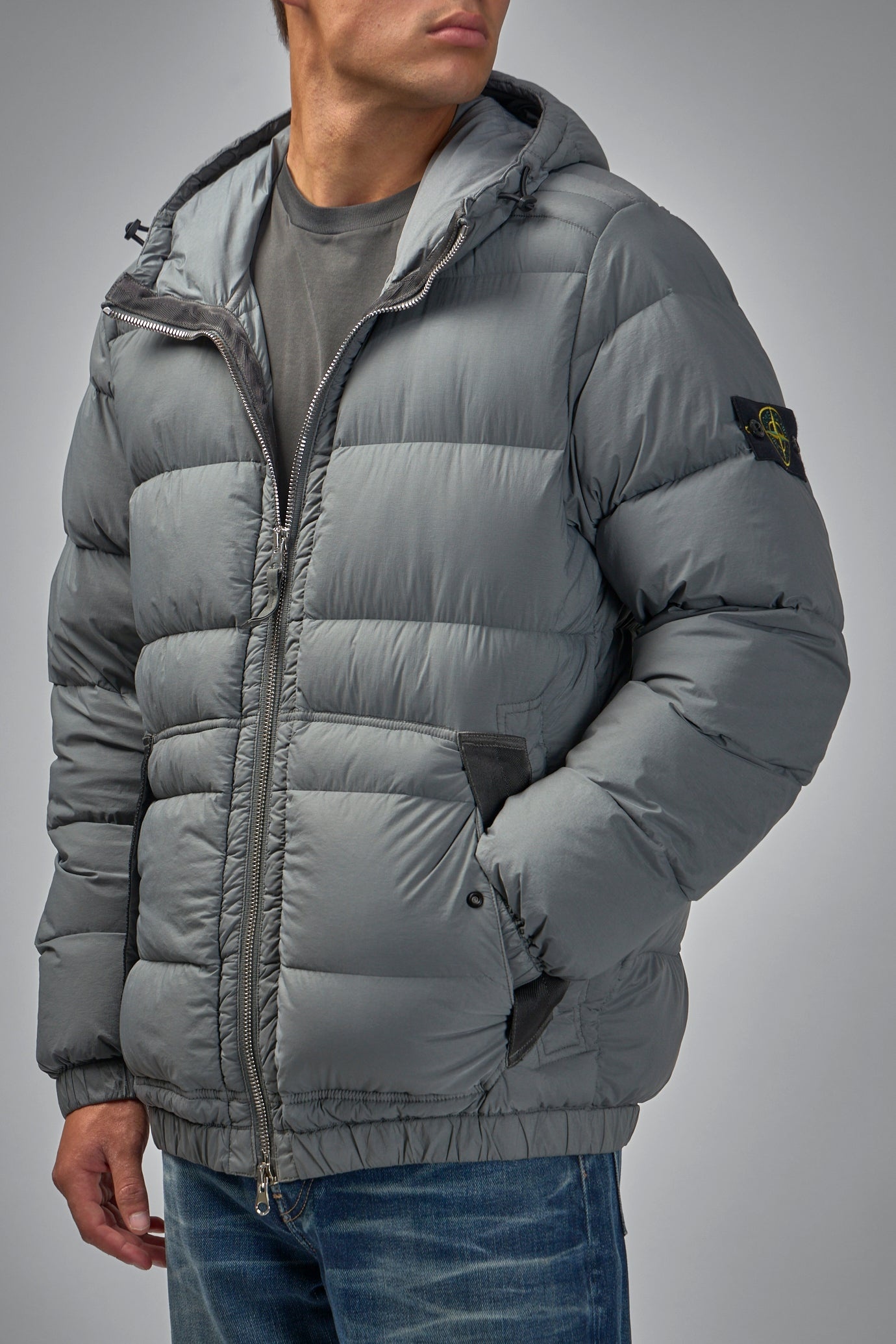 Crickle Reps Hooded Down Jacket - 4