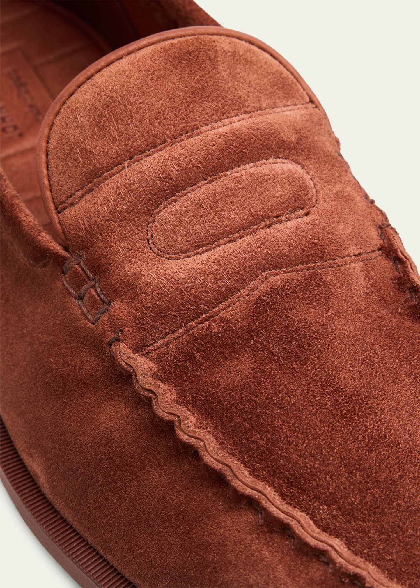 Men's Pace Suede Penny Loafers - 4