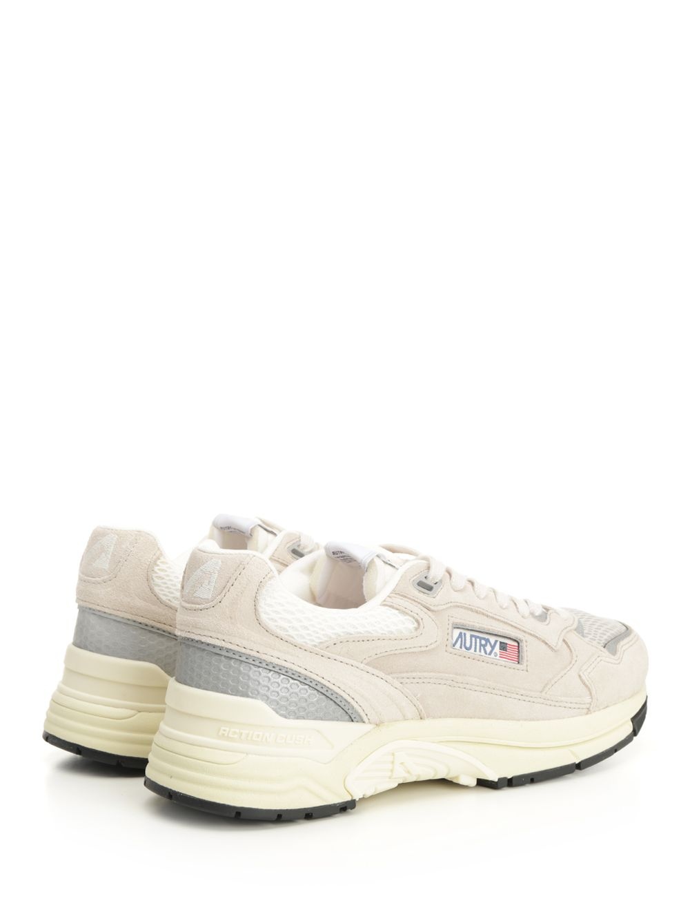 Hyperway Low Man Um09 Suede/Mesh Enblue/Silv Sneakers Grey - 3