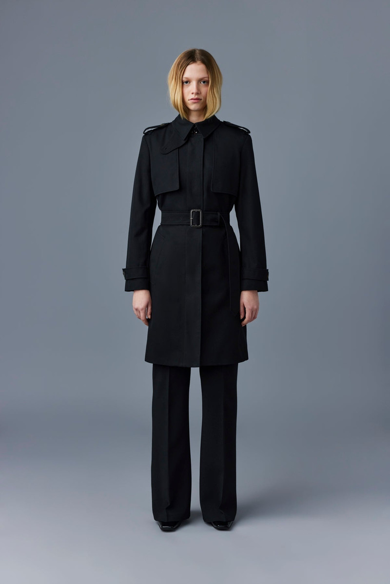 MACKAGE WINN 2-in-1 classic trench coat outlook