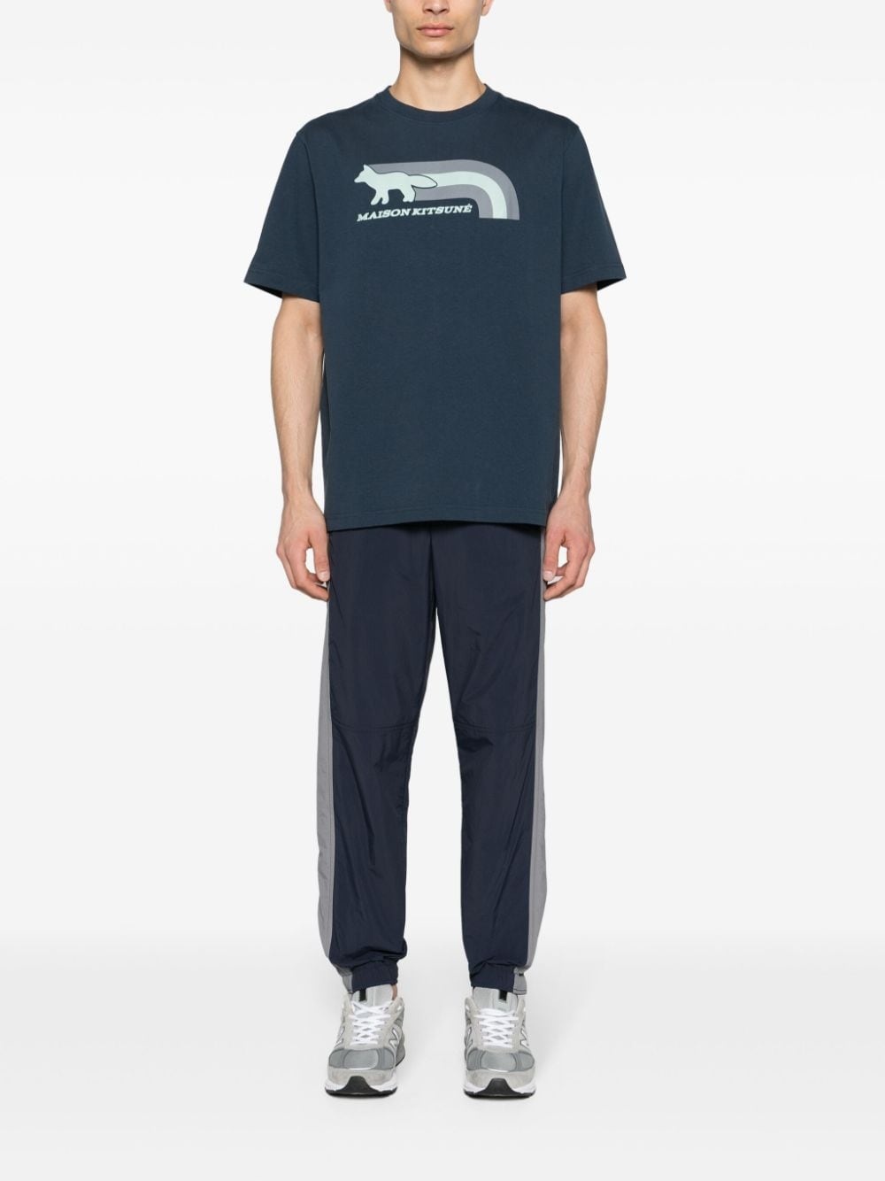 Fox-motif cotton T-shirt - 2