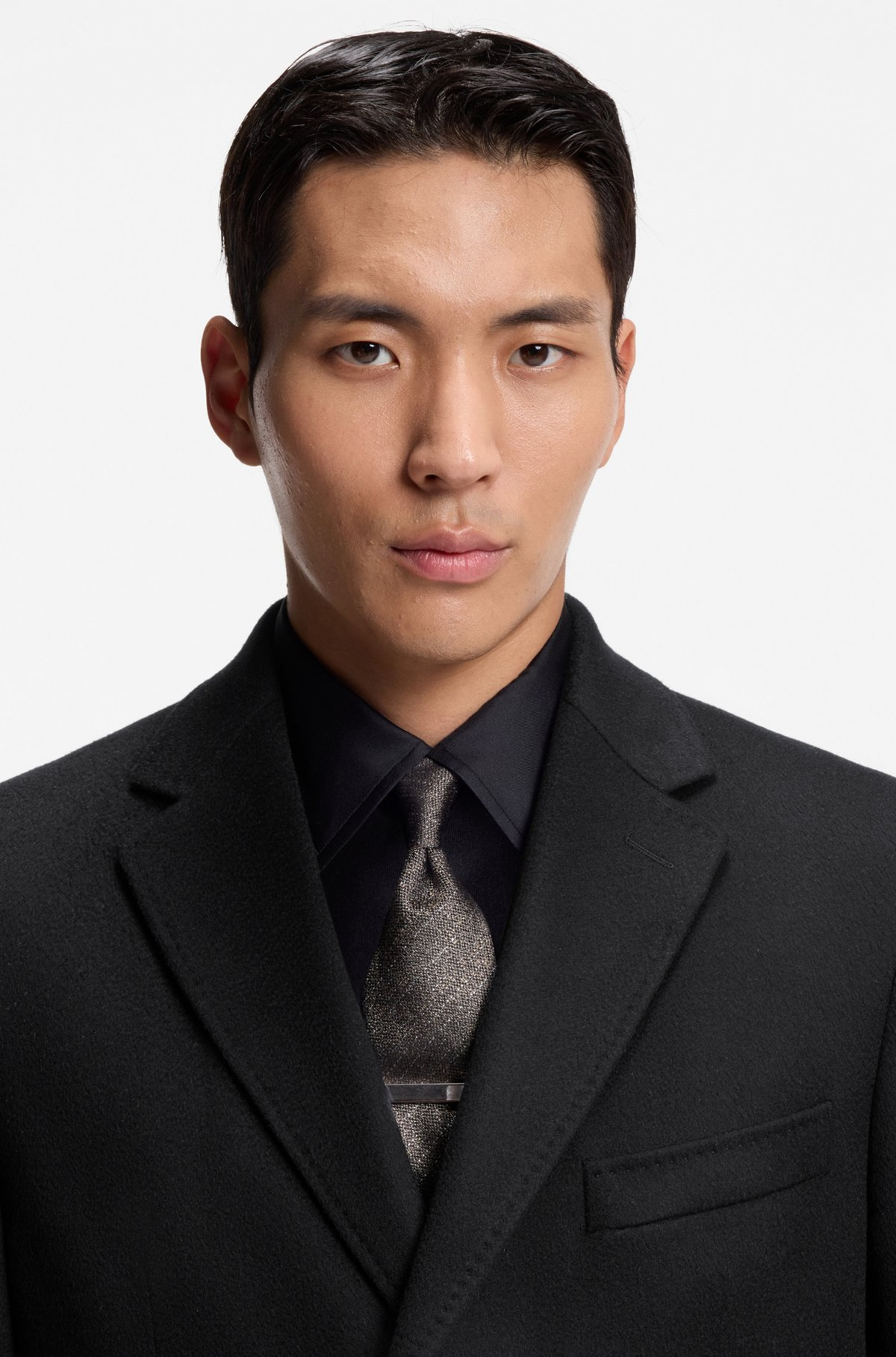 SLIM-FIT COAT IN CASHMERE - 3
