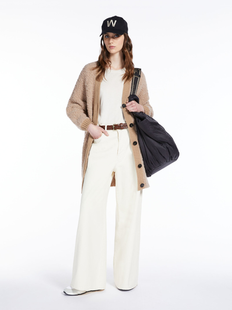 Max Mara GIRANTE Cotton bull denim trousers outlook