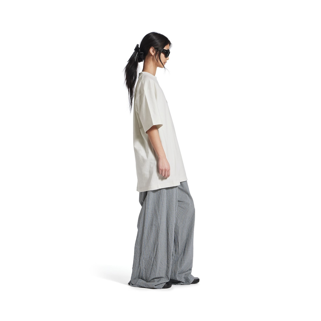 Women's Political Campaign T-shirt Large Fit in White - 5