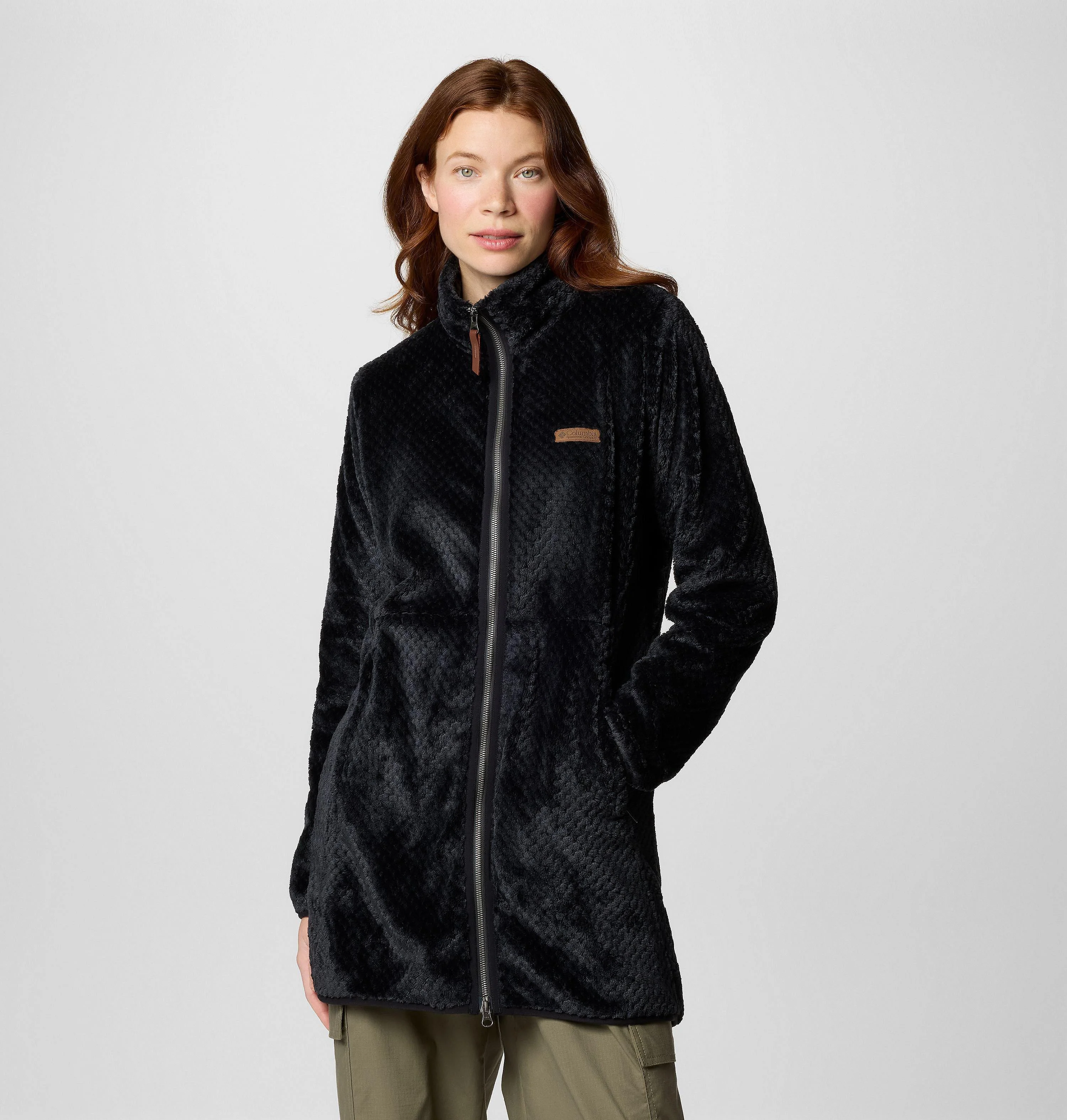 Women's Fire Side Long Full Zip Fleece Jacket - 1