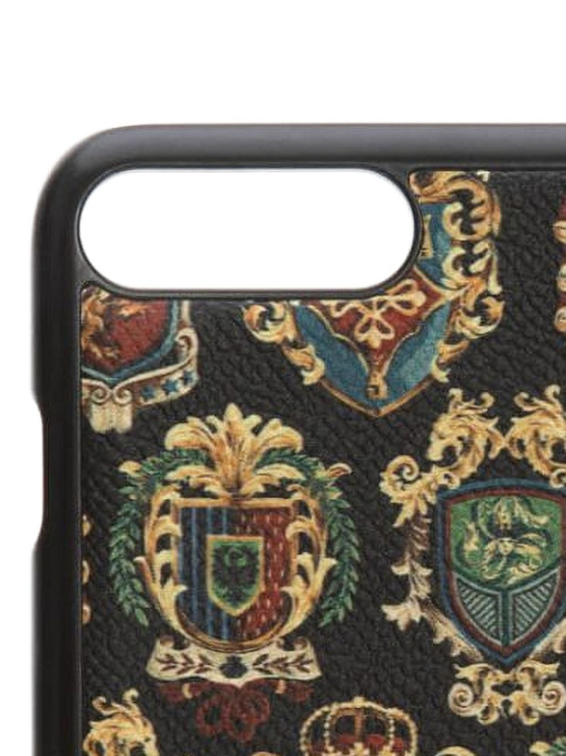 Dolce & Gabbana crest print phone case outlook