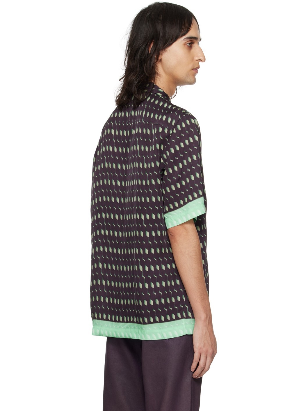 Brown Graphic Shirt - 3