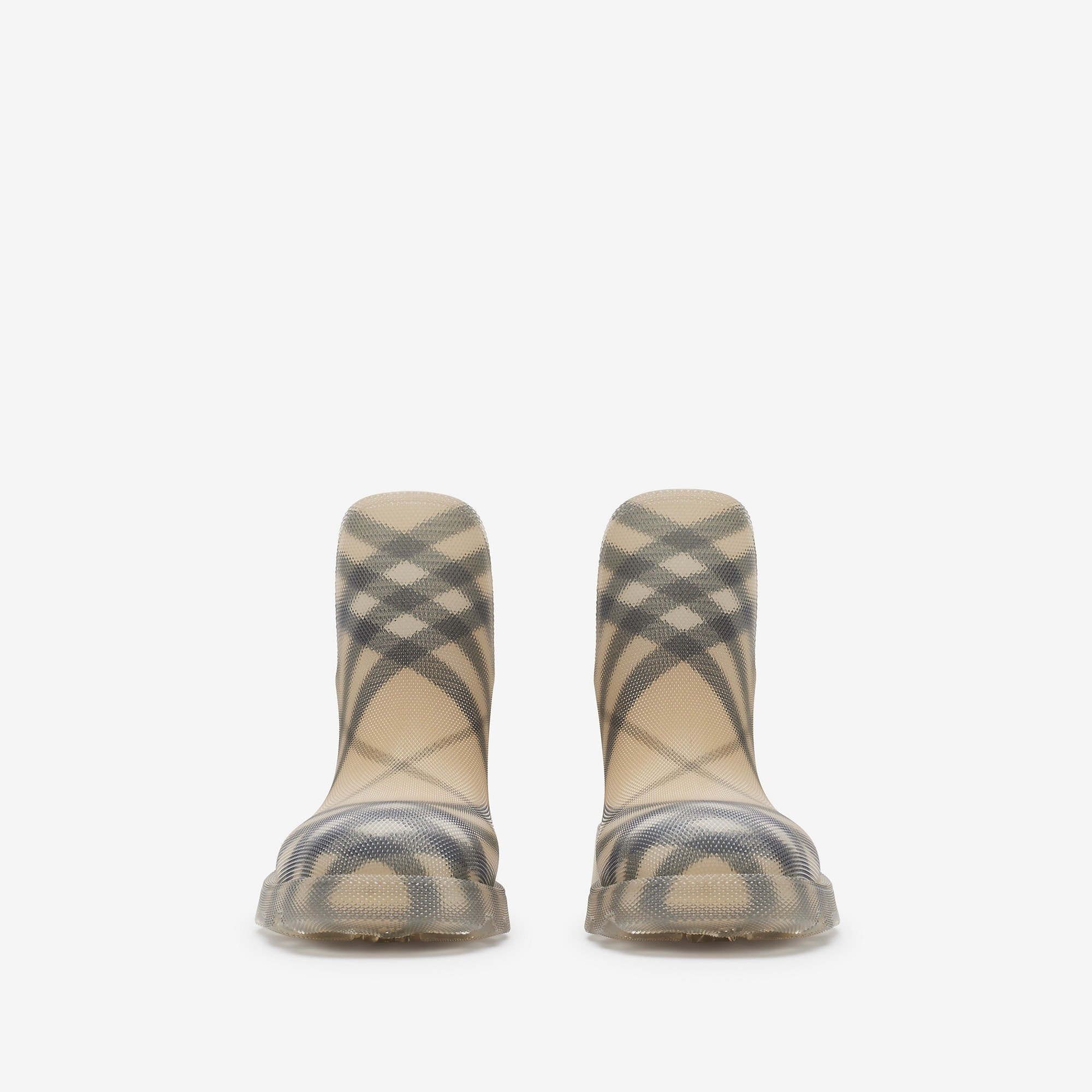 Check Rubber Marsh Low Boots - 3