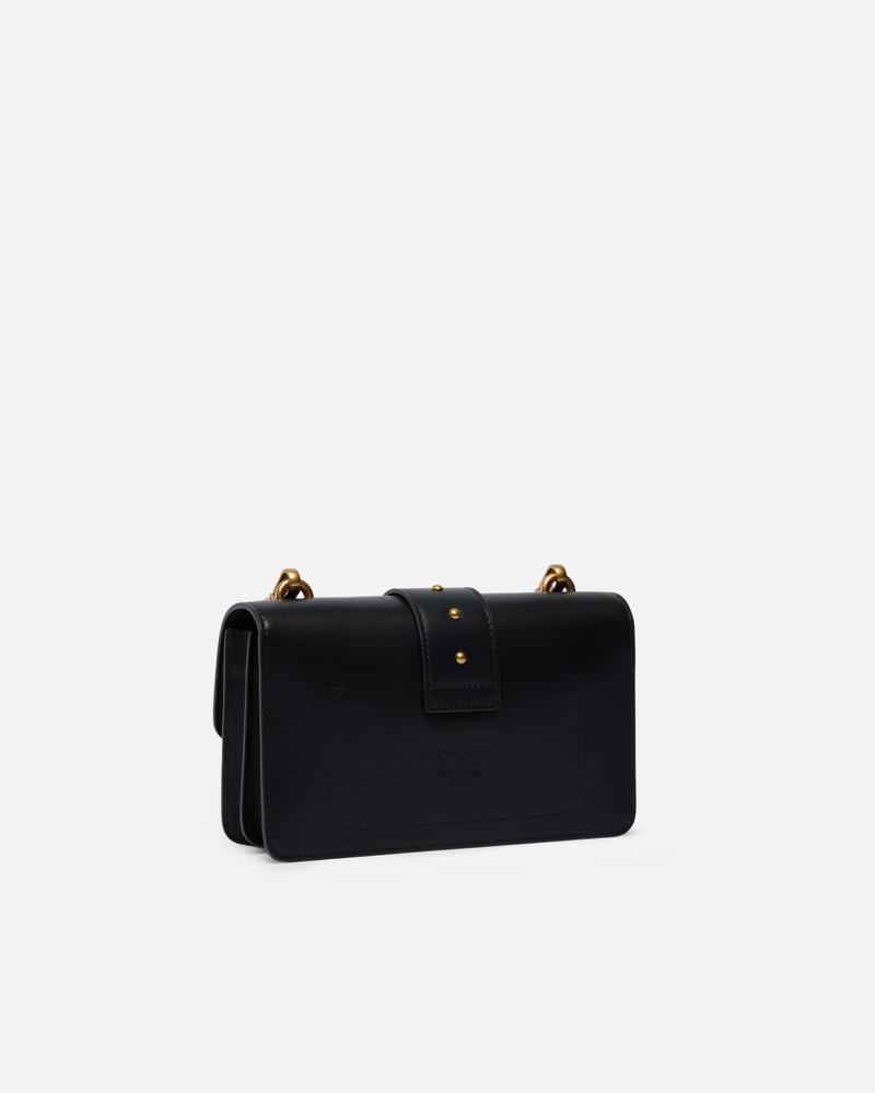 PINKO LOVE BAG ONE SMALL CROSSBODY BAG IN LEATHER outlook