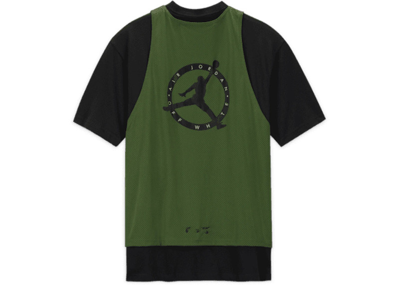 Off-White OFF-WHITE x Jordan Top Green/Black outlook