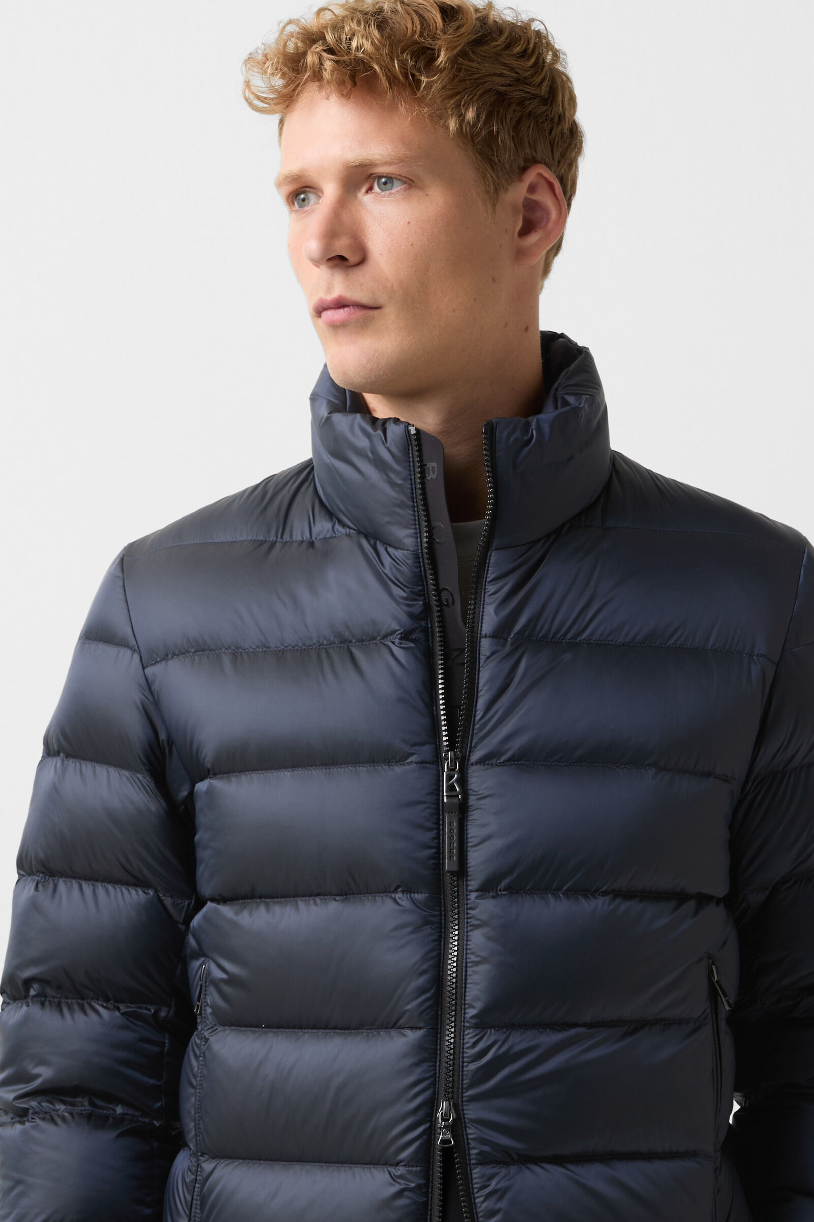 Hugh down jacket in Dark blue - 5