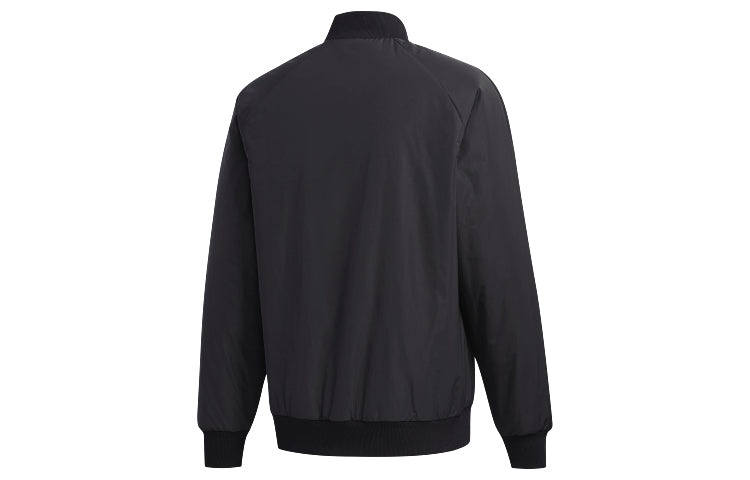 adidas neo Series Sports Double Sided aviator Jacket Black FU1030 - 2