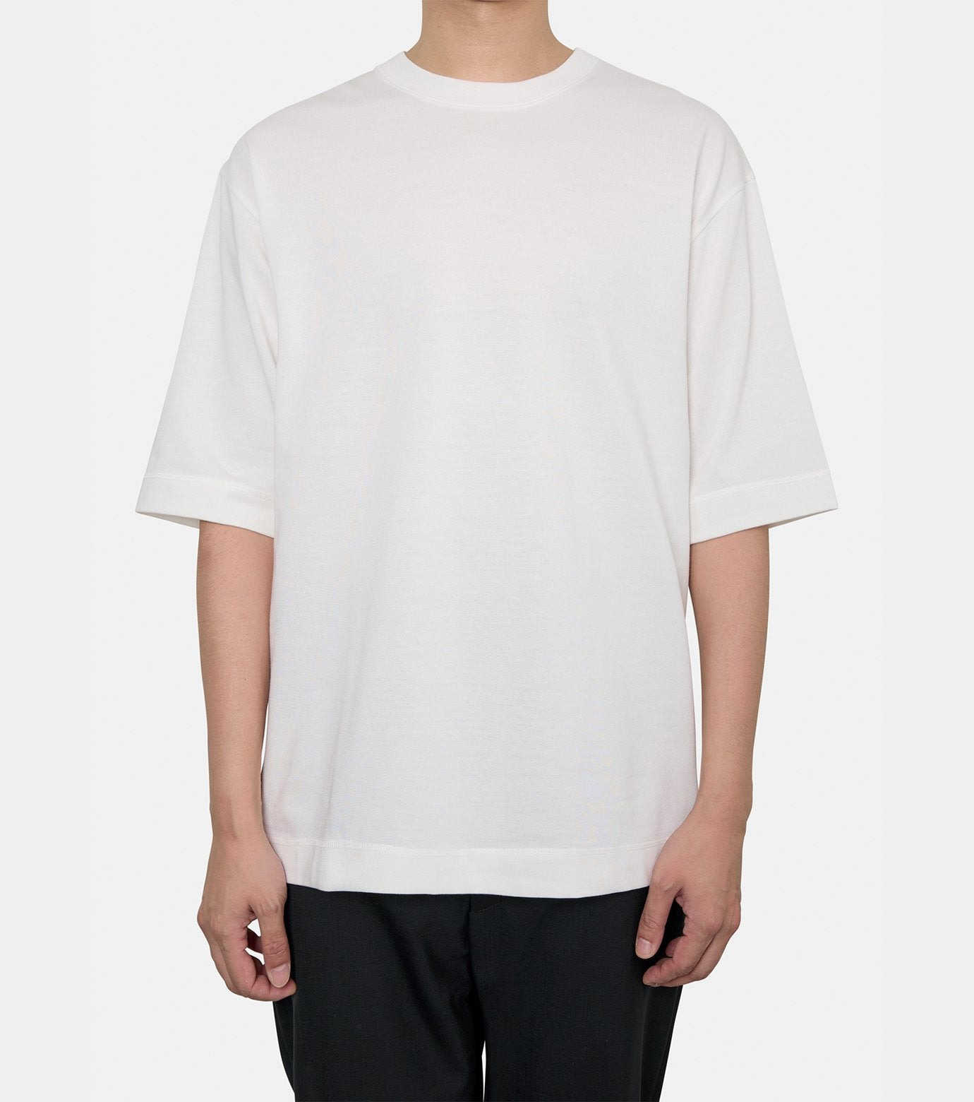 CREW NECK HALF SLEEVE T-SHIRT - 2