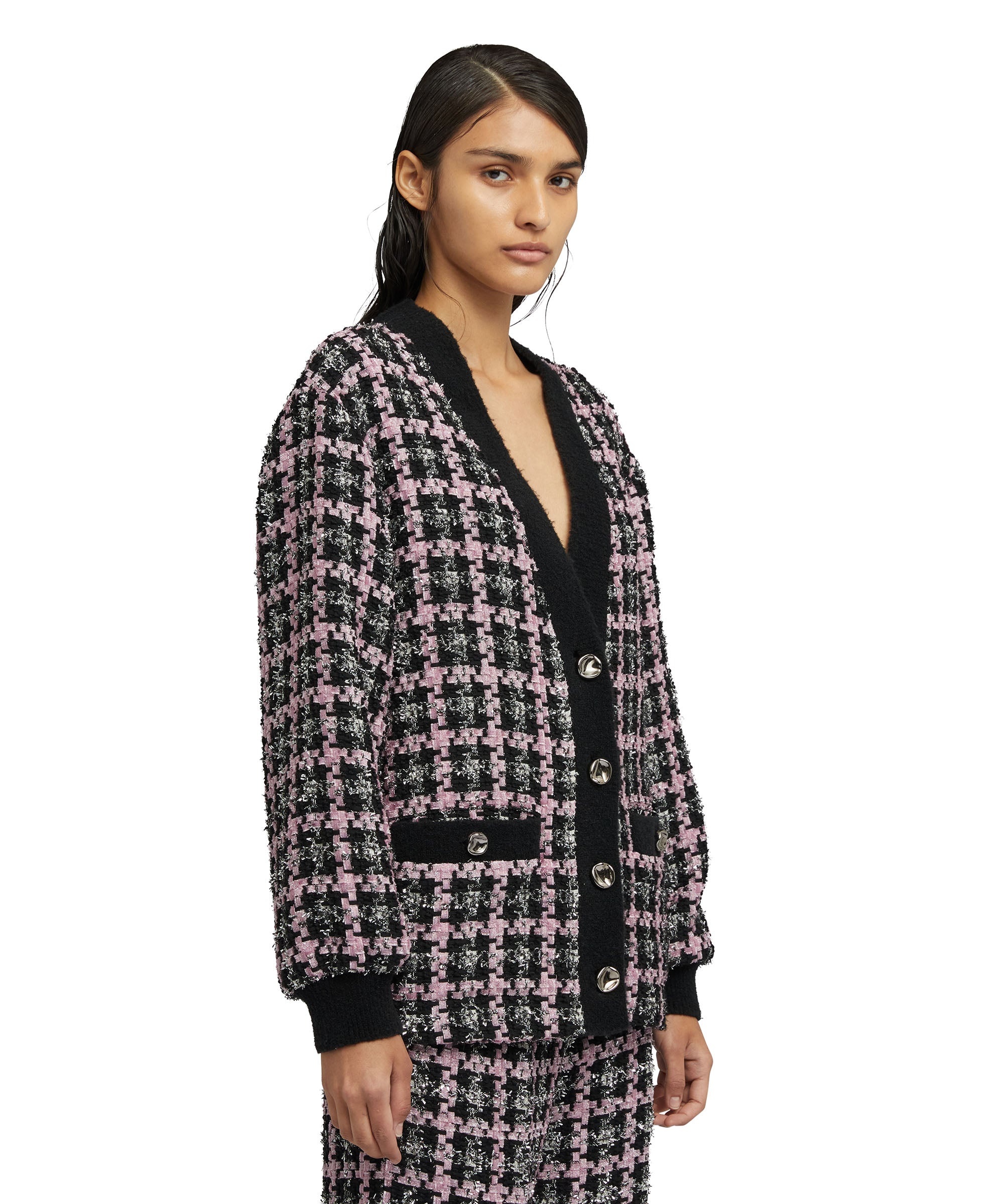 Jacket with "Lurex Check Tweed" motif - 4