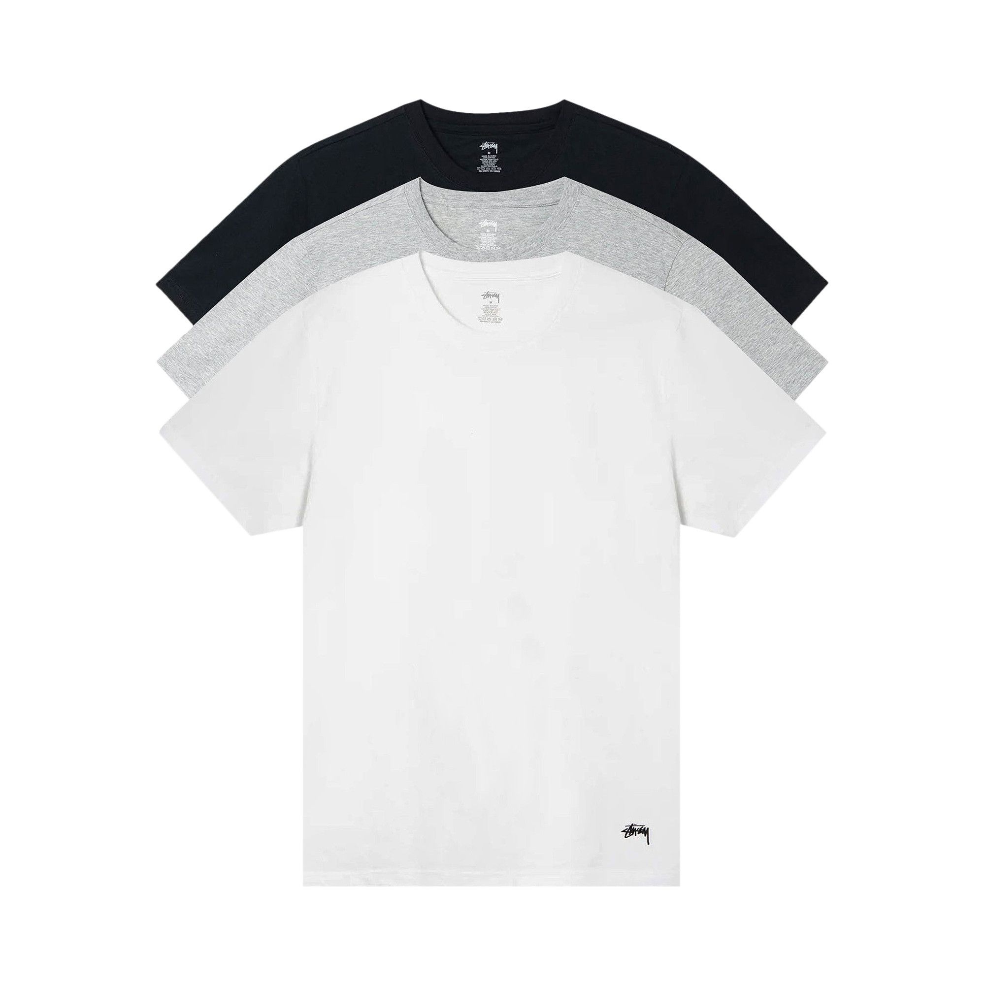Stussy Undershirts (3 Pack) 'Multicolor' - 1